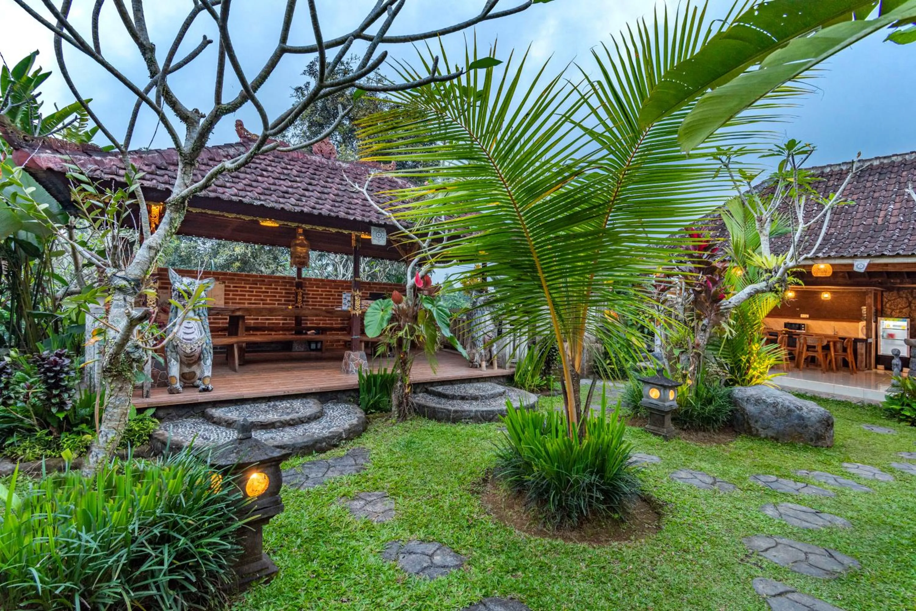 Garden in Bela's Vana Villa Ubud by Dhananjaya Hospitality