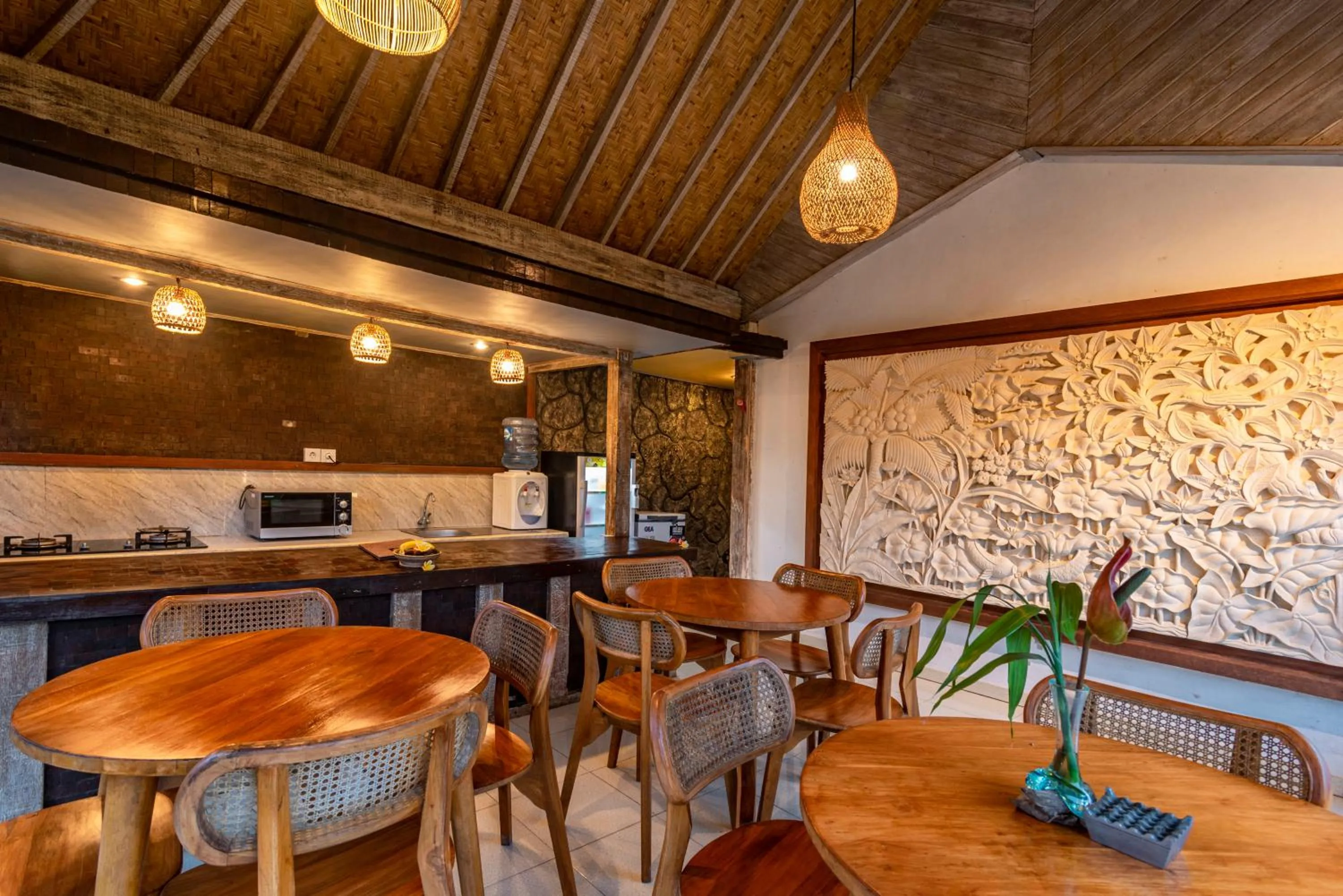 Restaurant/places to eat in Bela's Vana Villa Ubud by Dhananjaya Hospitality