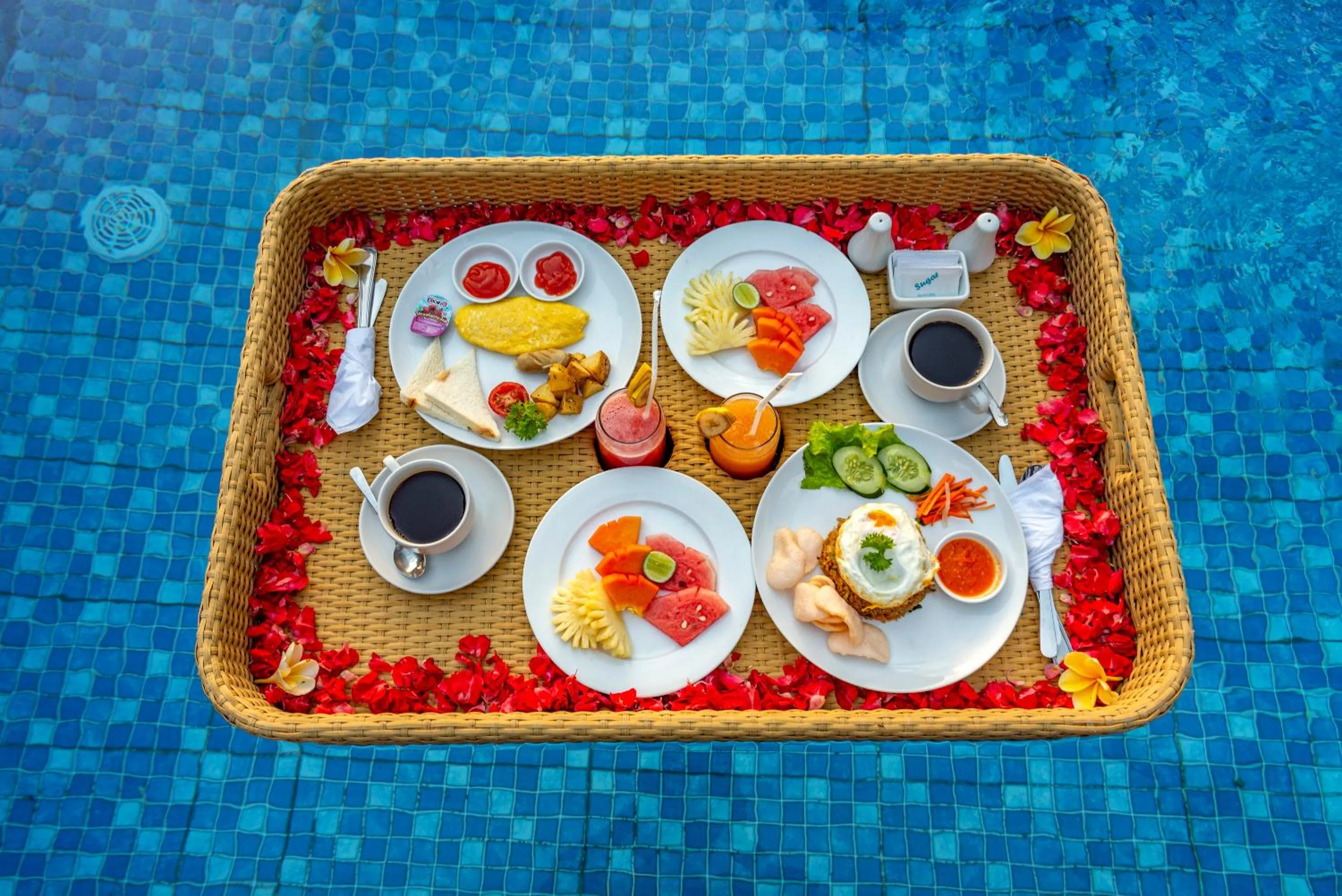 Breakfast in Bela's Vana Villa Ubud by Dhananjaya Hospitality