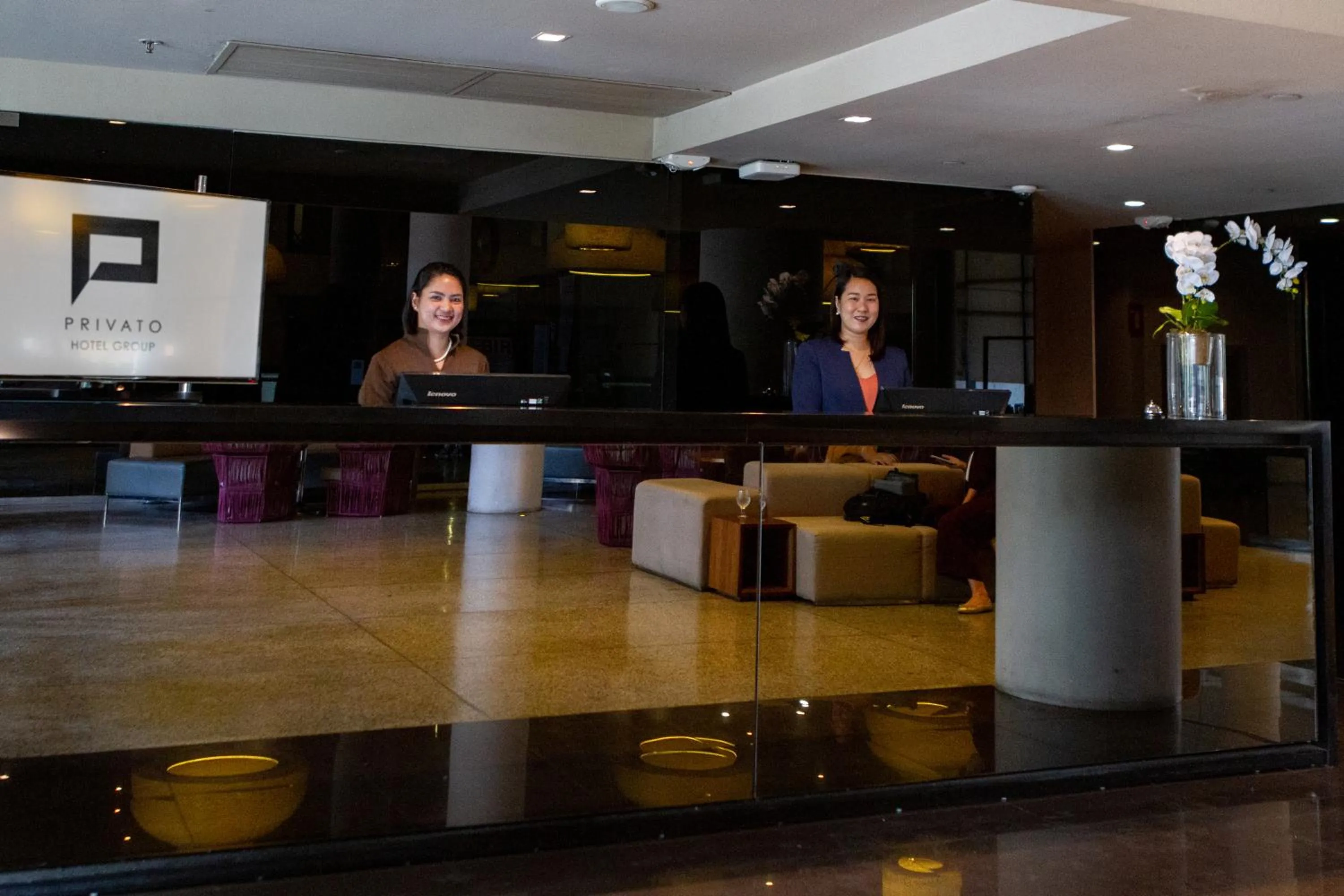 Lobby or reception in Privato Quezon City