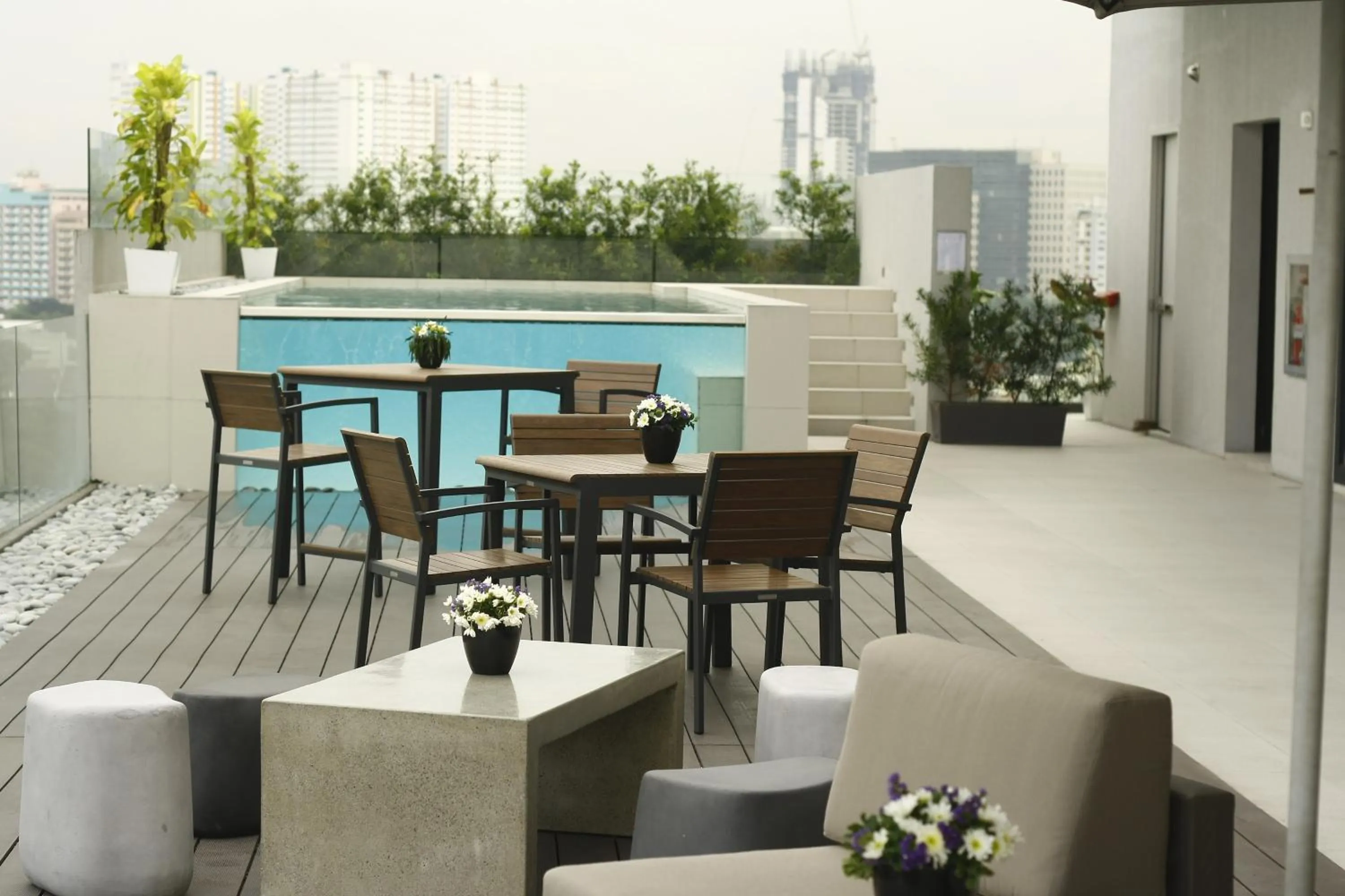 Swimming pool in Privato Quezon City