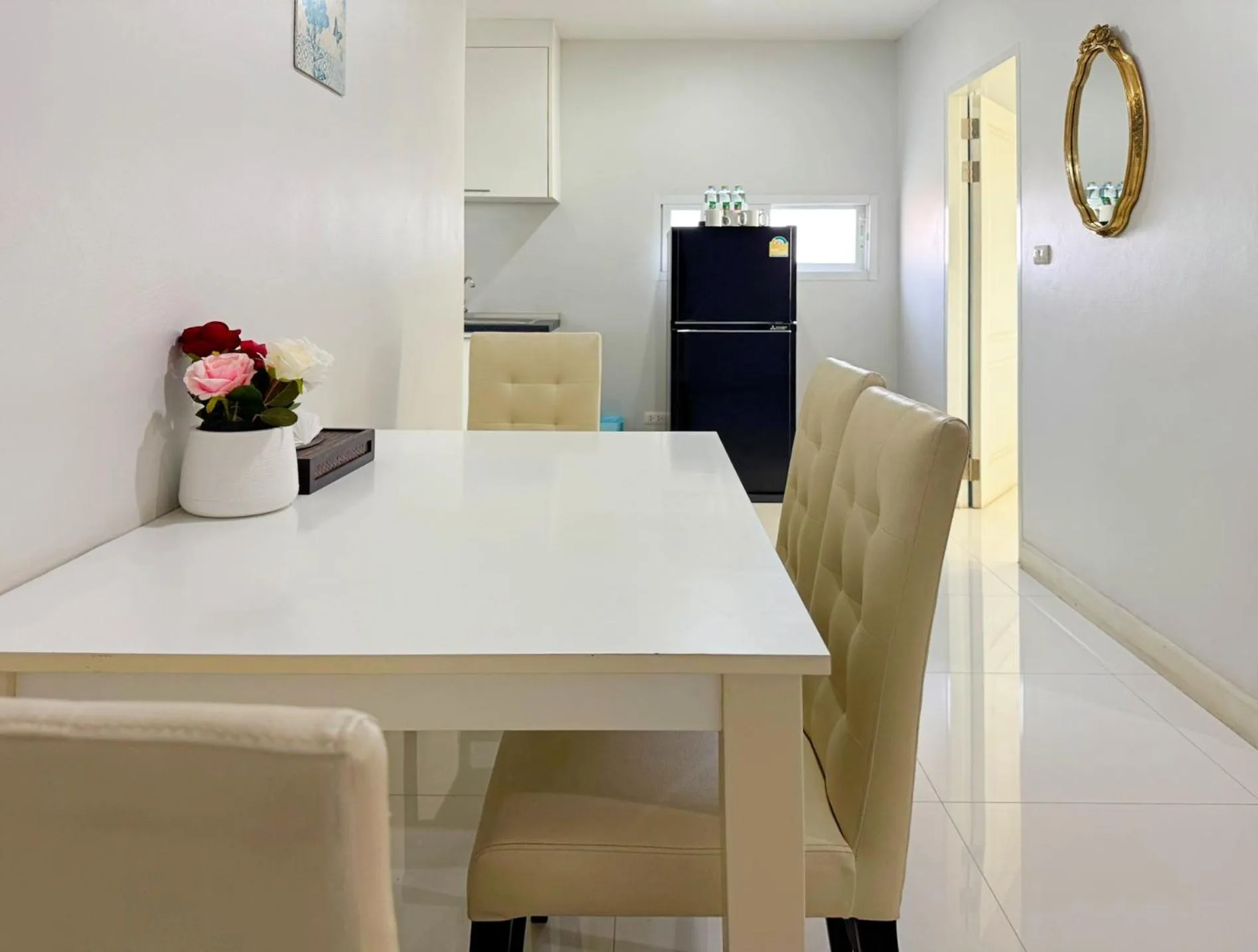 Seating area in Baan Pattaya by Sabai