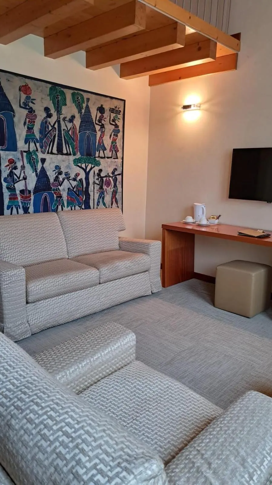 Living room in Al Tezzon Hotel