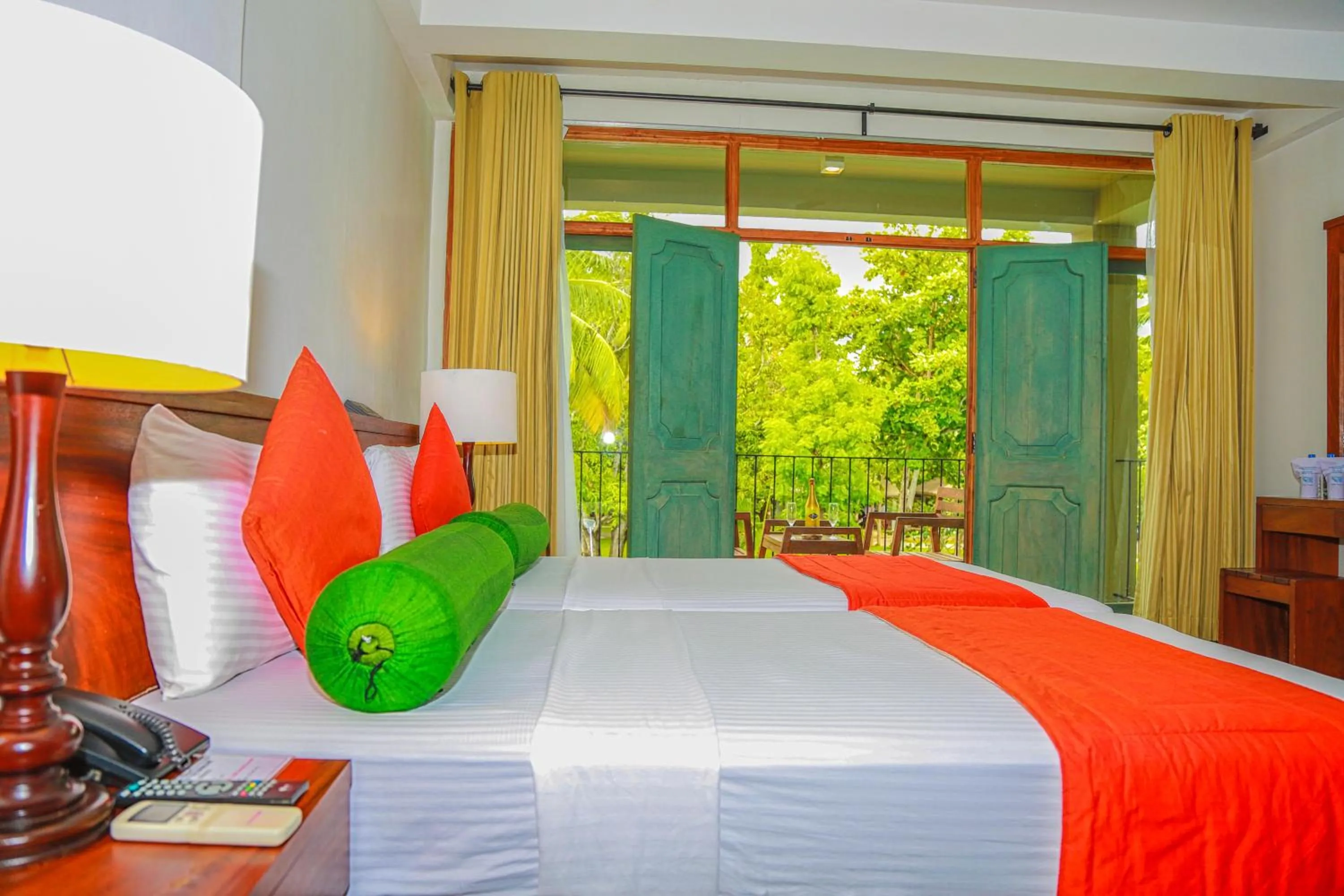 Balcony/Terrace, Bed in Fresco Water Villa