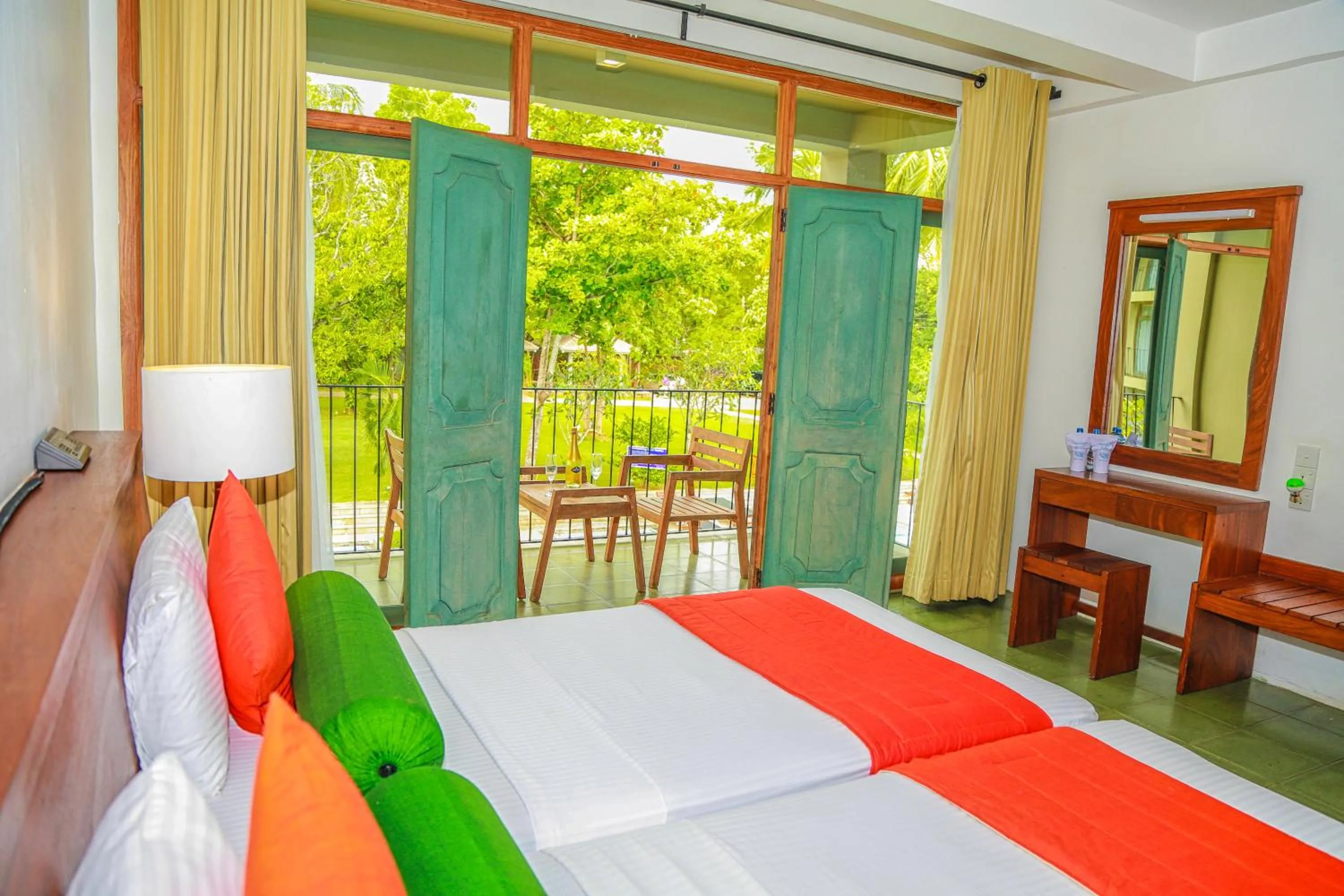 Balcony/Terrace, Bed in Fresco Water Villa