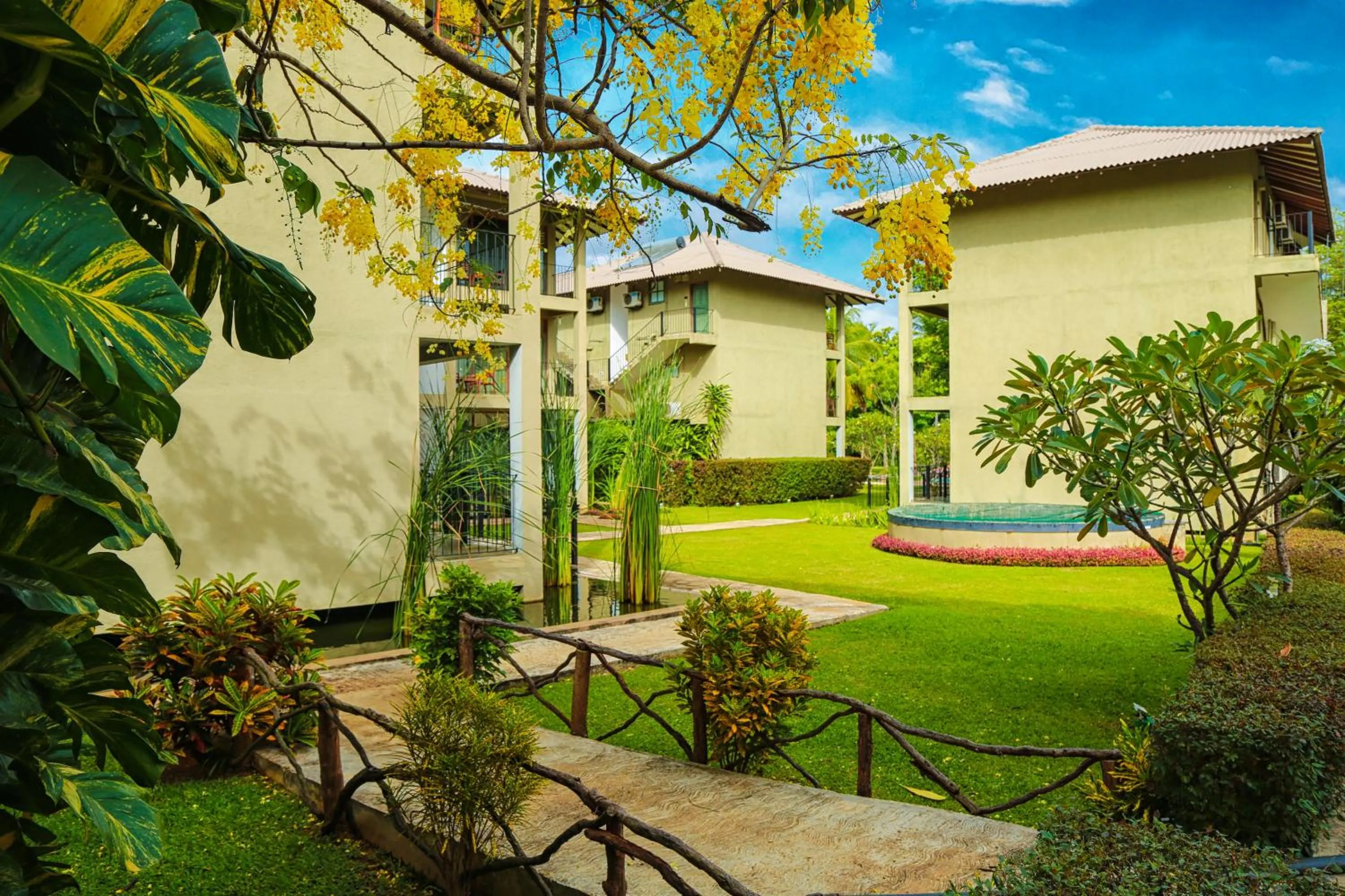 Garden in Fresco Water Villa