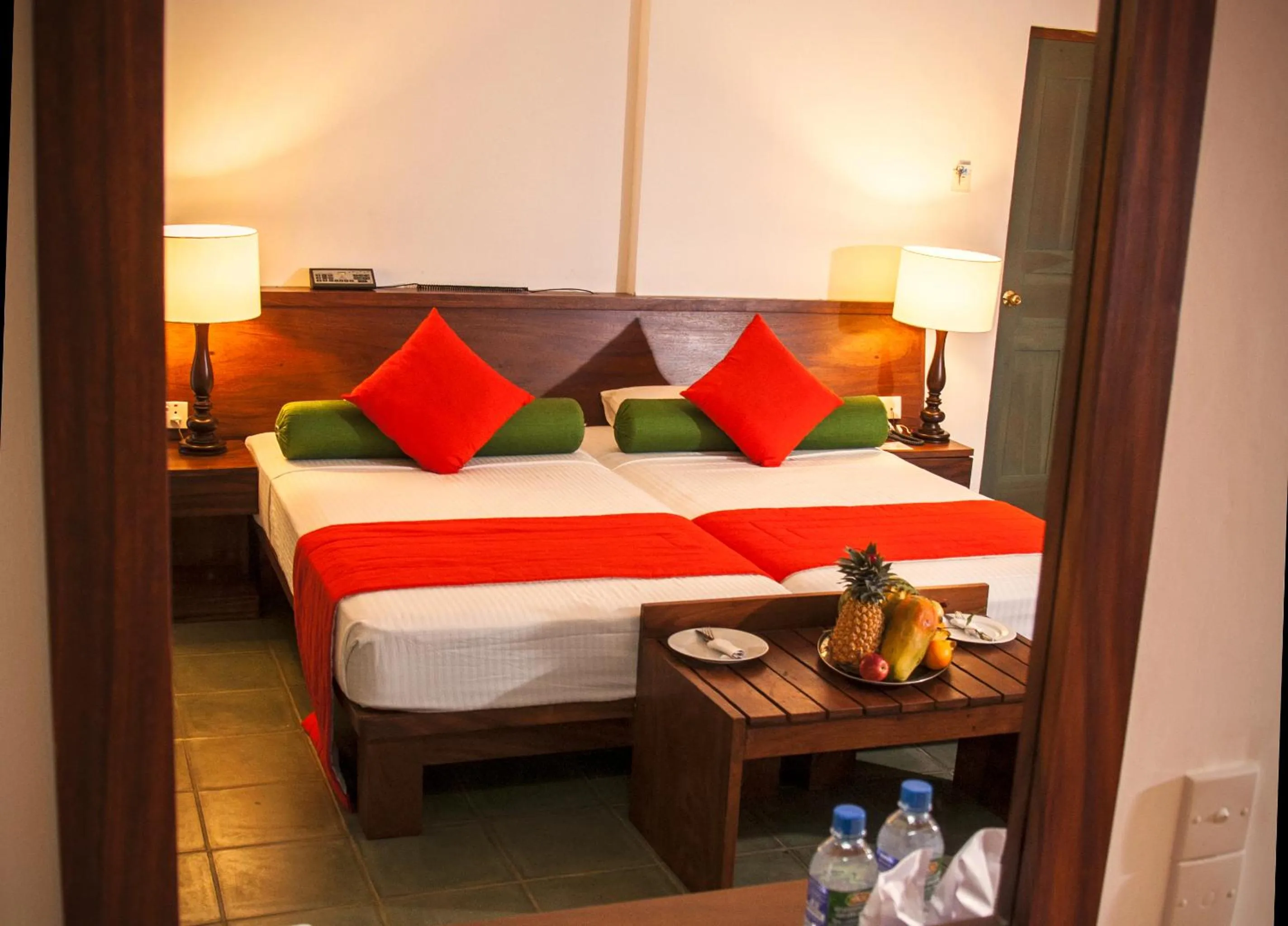 Bedroom, Bed in Fresco Water Villa