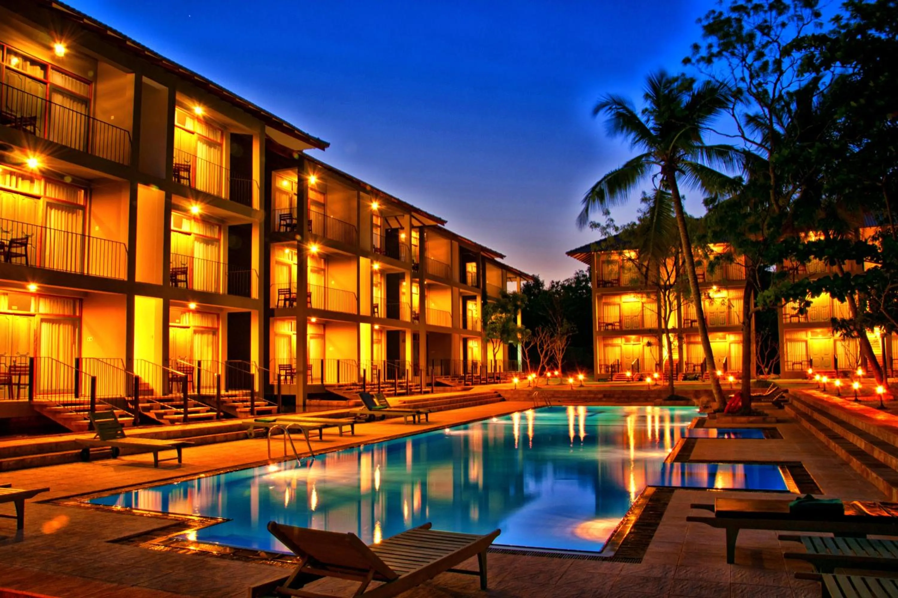 Garden view in Fresco Water Villa