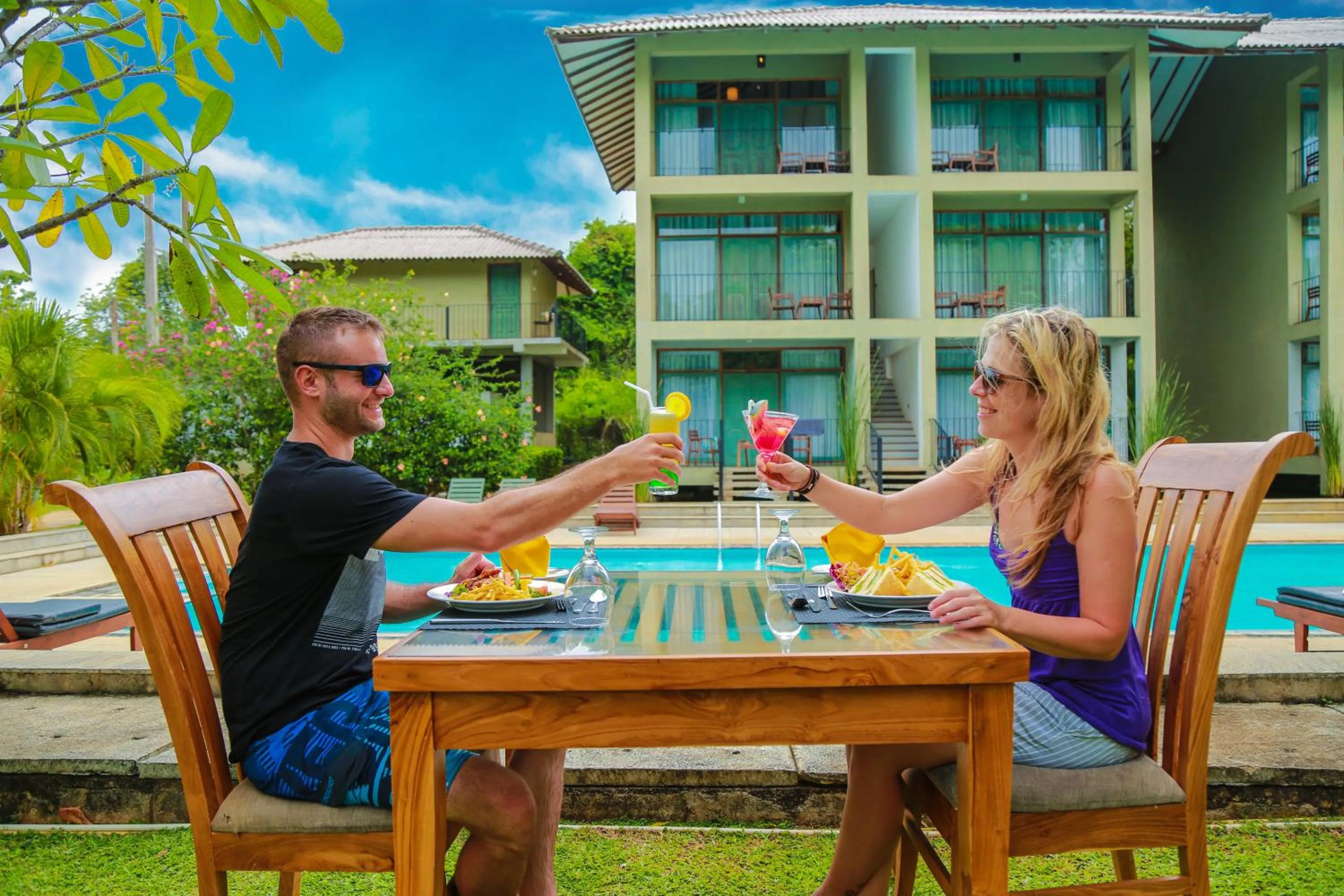 Garden in Fresco Water Villa