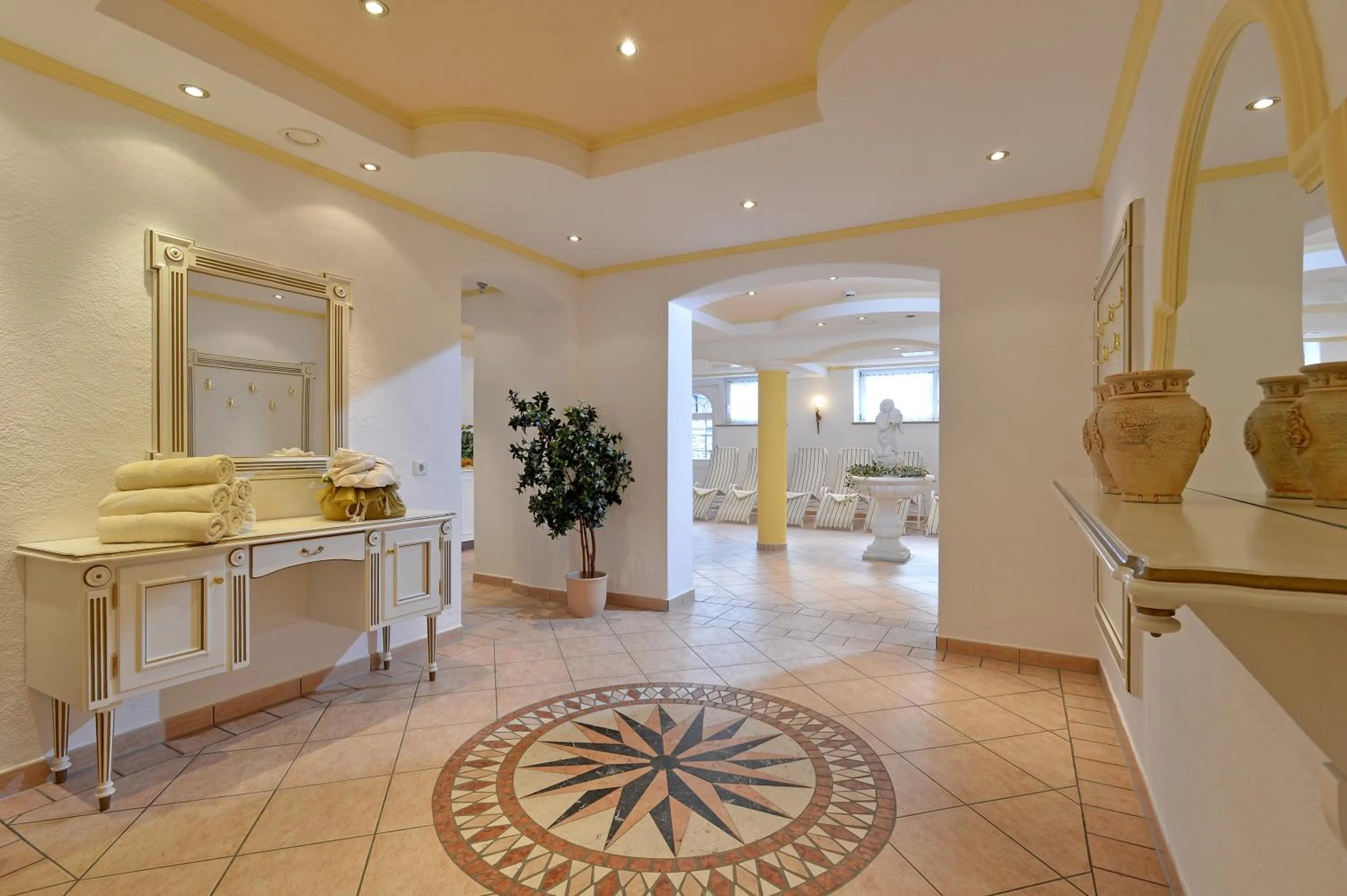 Spa and wellness centre/facilities in Hotel Schwarzer Adler