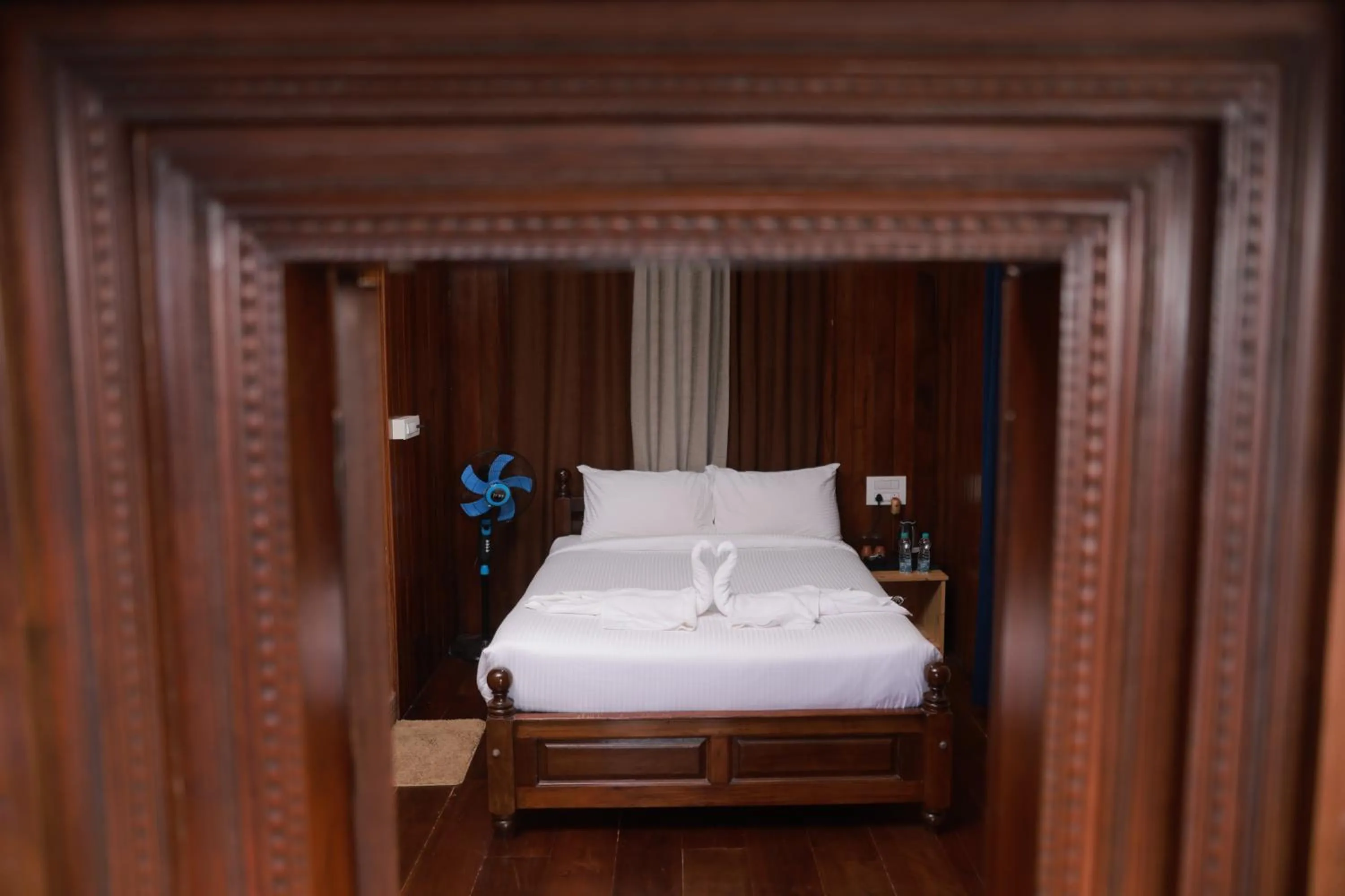 Photo of the whole room, Bed in Coorg Riverness Resort