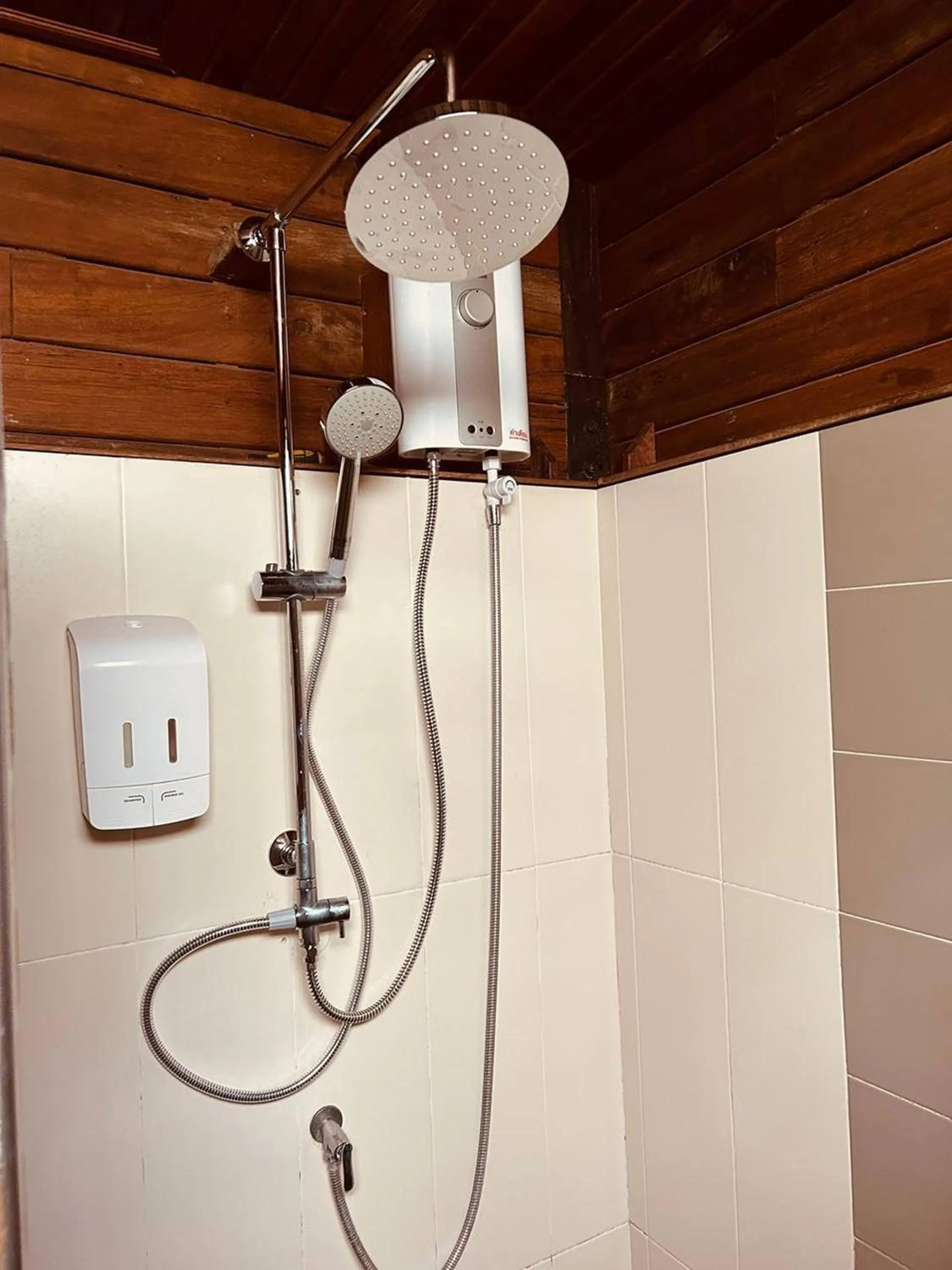 Shower in Boutique Village Hotel