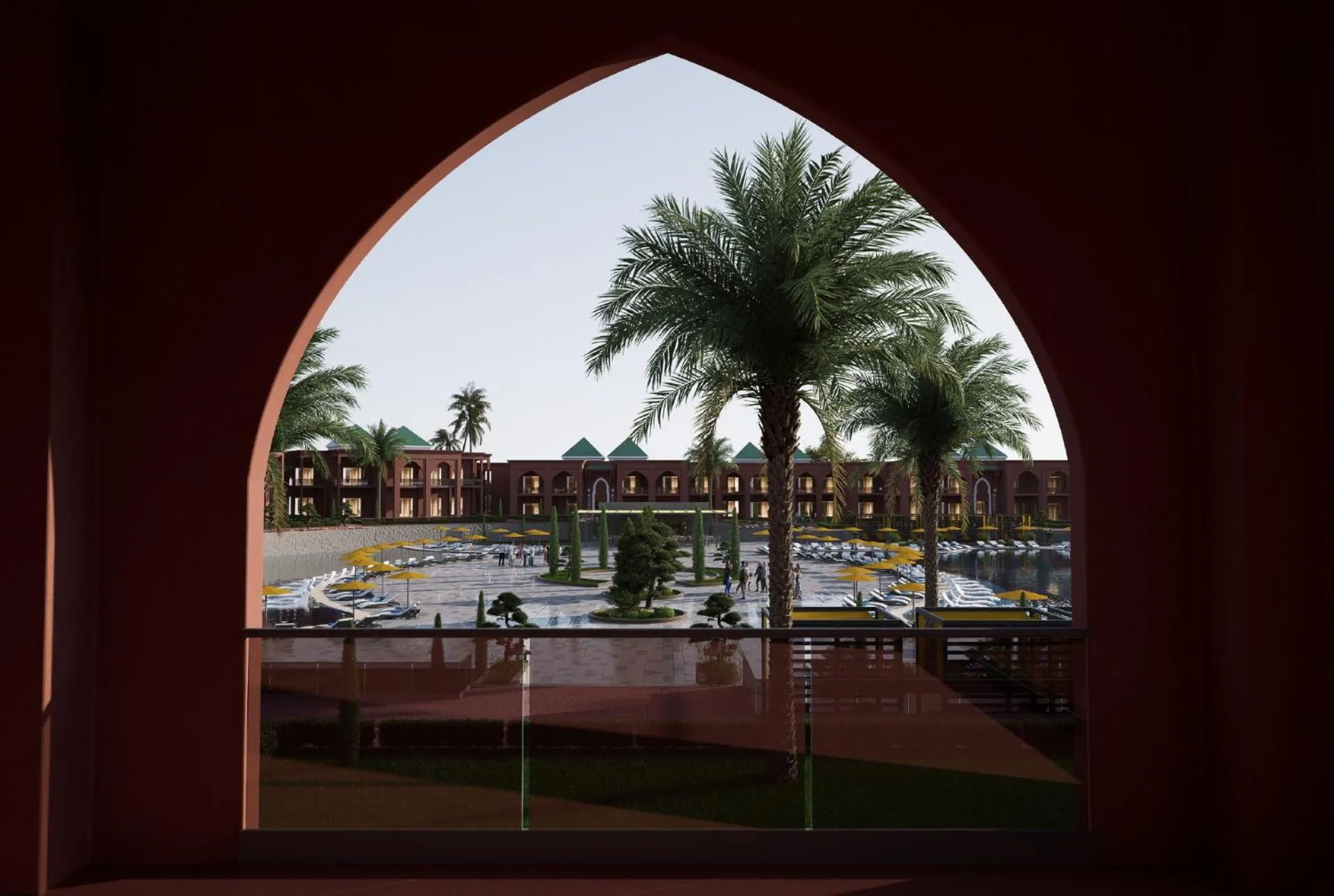 Pool view in Pickalbatros SUNGO Club - All Inclusive