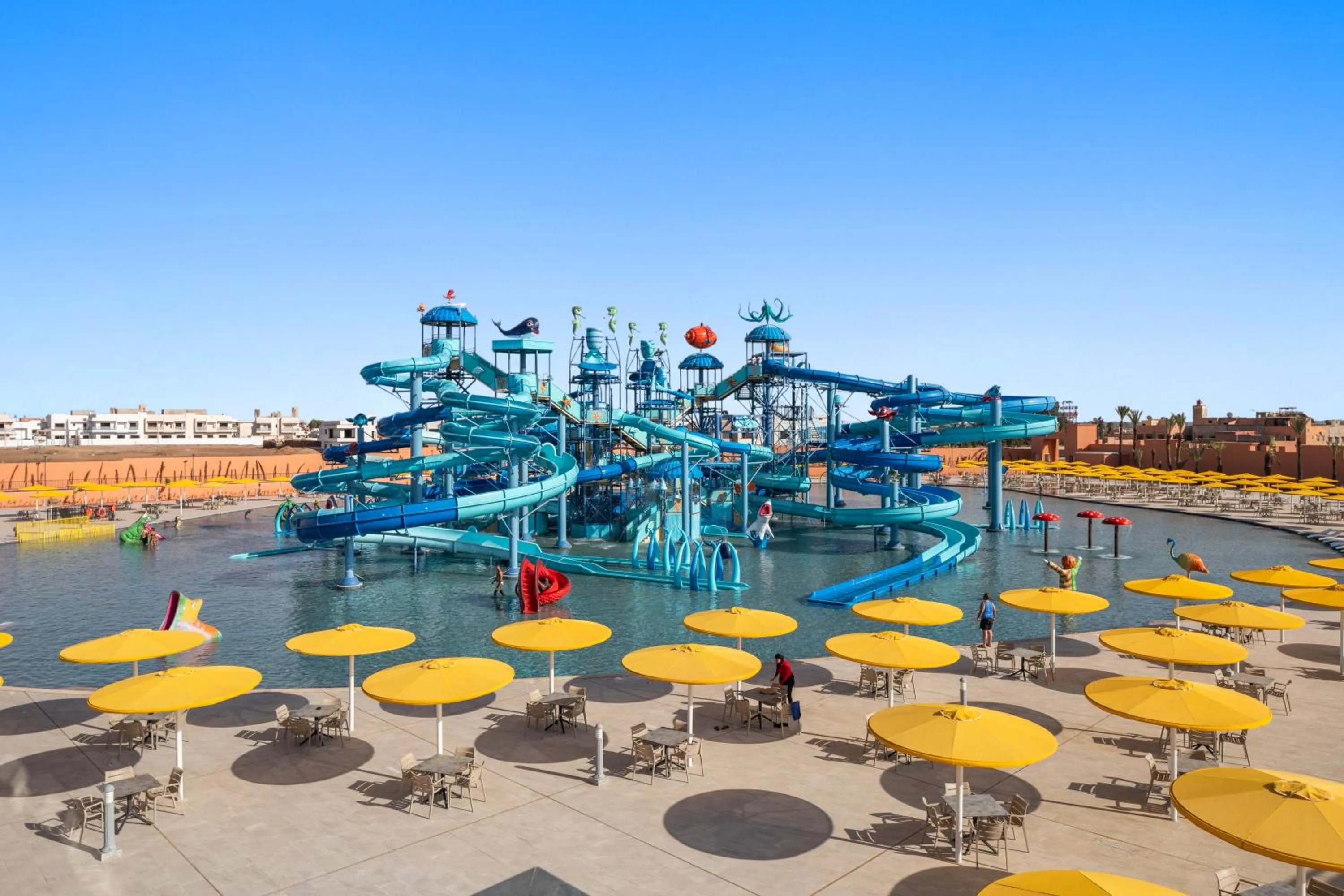 Aqua park in Pickalbatros SUNGO Club - All Inclusive