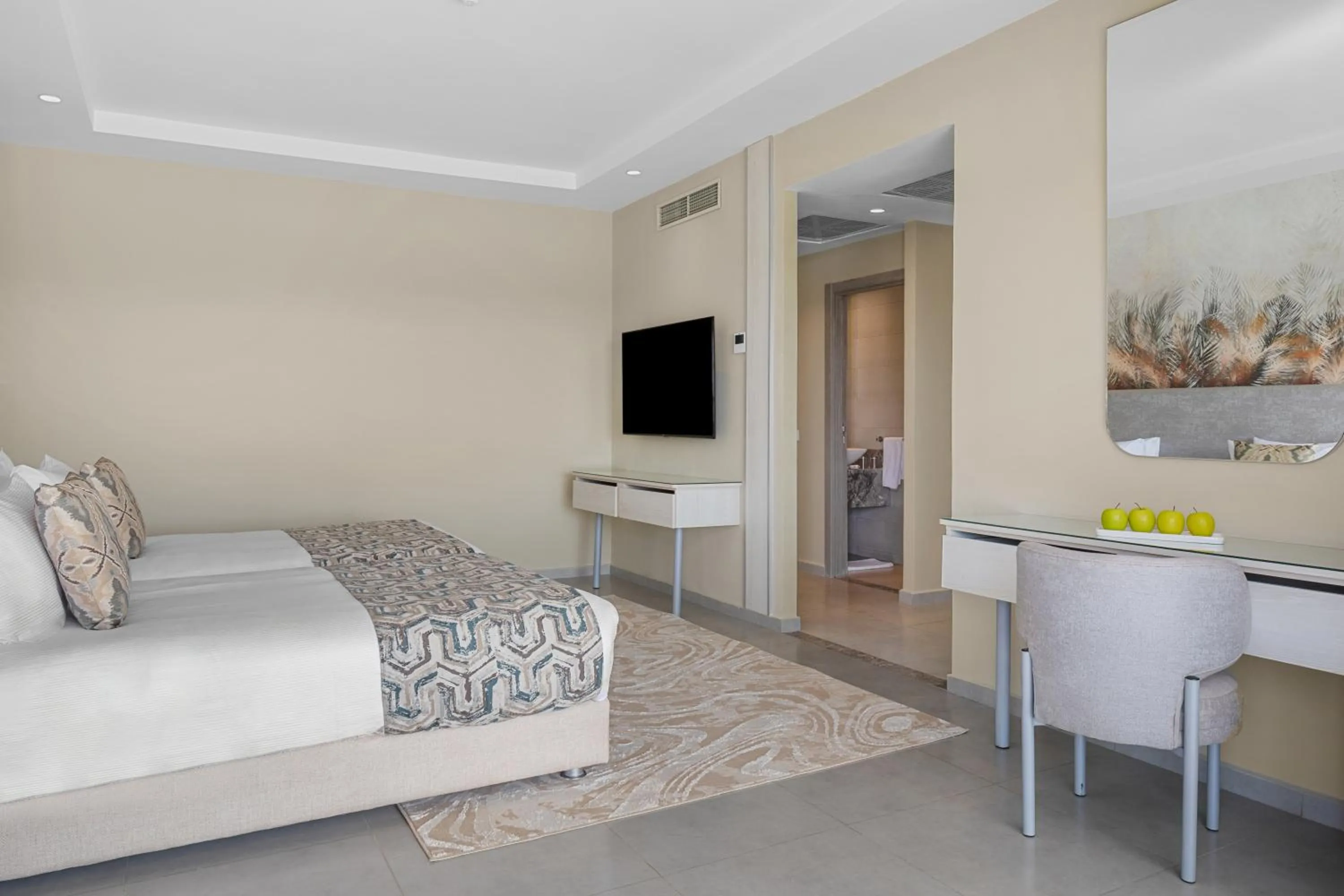 Bed in Pickalbatros SUNGO Club - All Inclusive