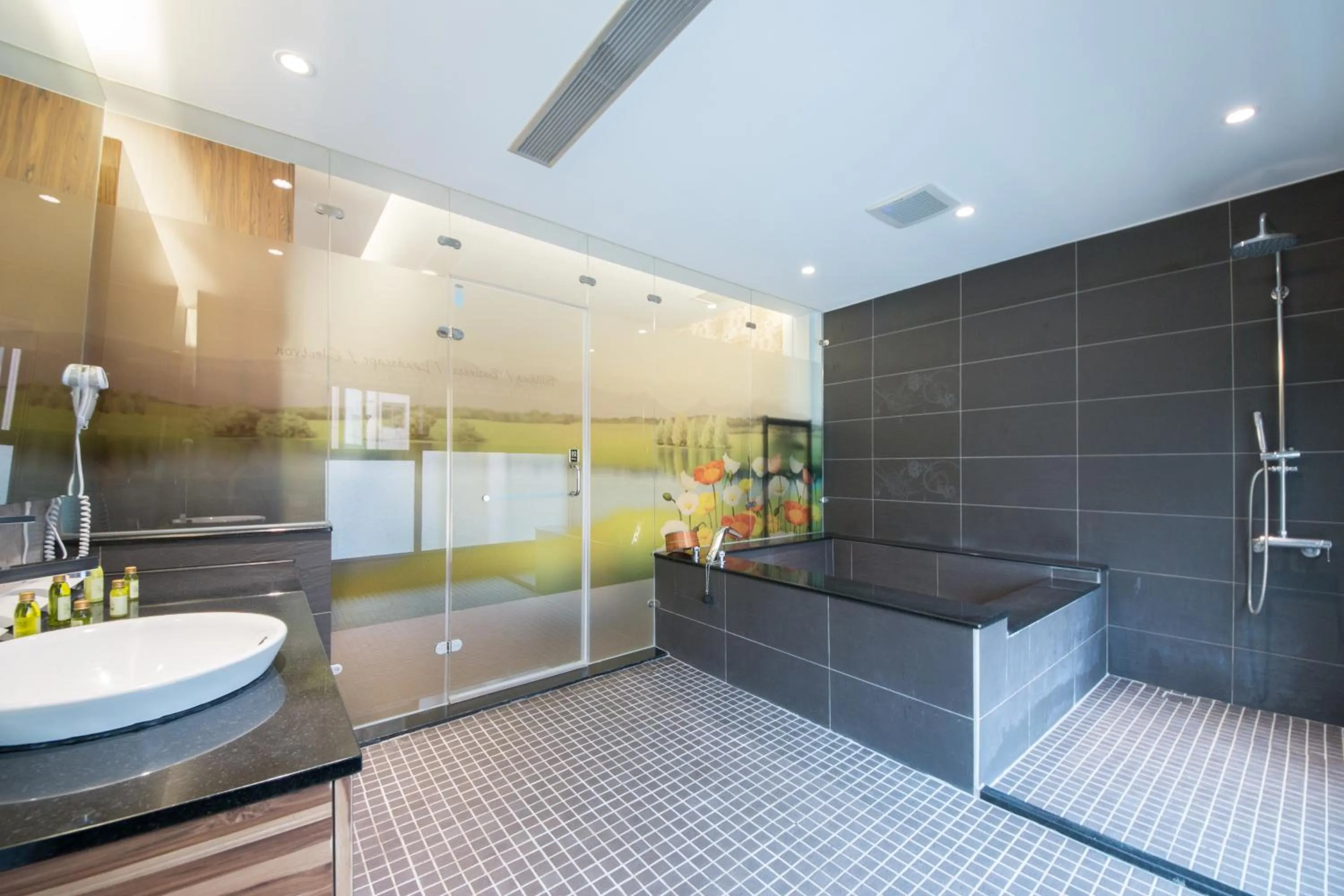 Bathroom in Garden Spring Hotel