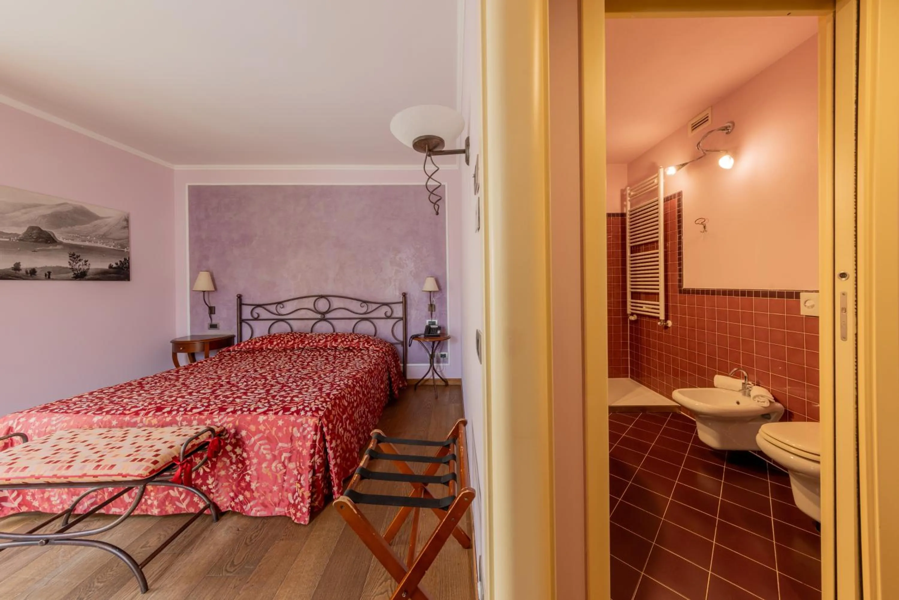 Bed in La Darsena Boutique Hotel & Restaurant