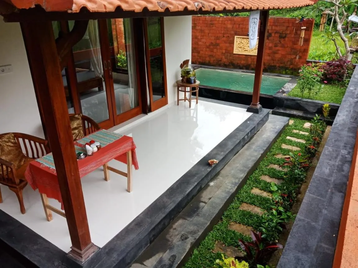 Seating area in Ubud Sawah Scenery Villa and Homestay