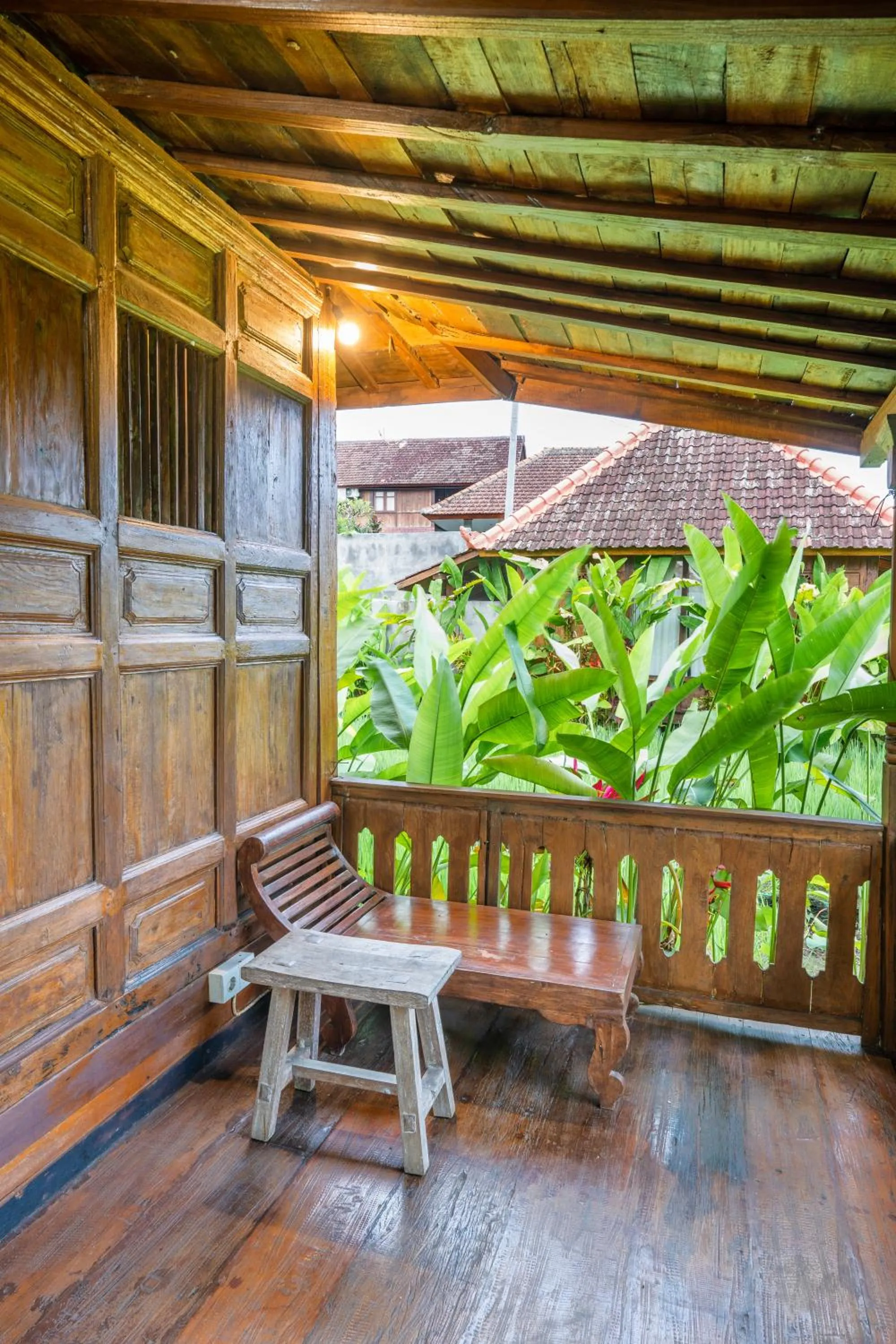 Balcony/Terrace in Ubud Sawah Scenery Villa and Homestay