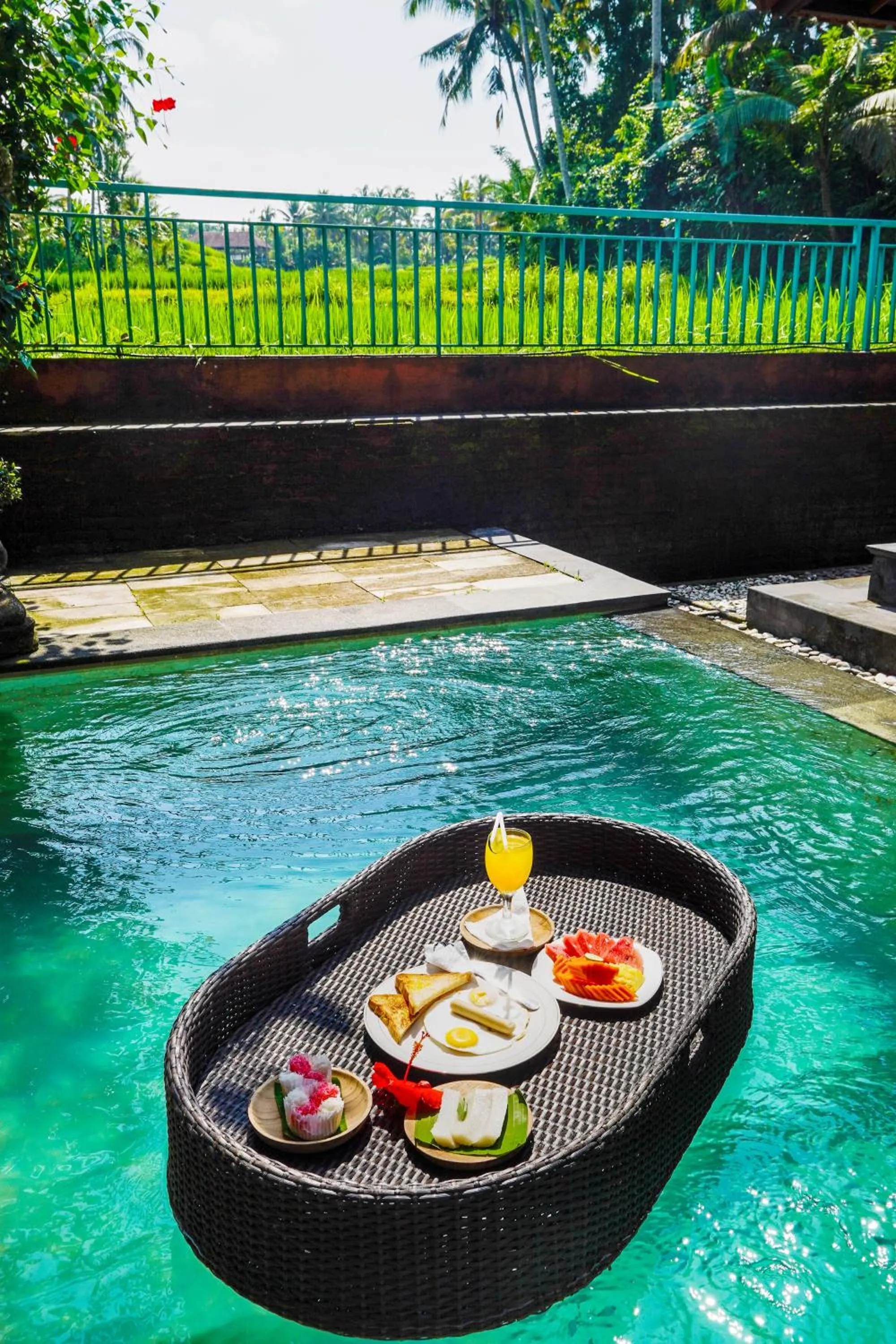 Breakfast in Ubud Sawah Scenery Villa and Homestay
