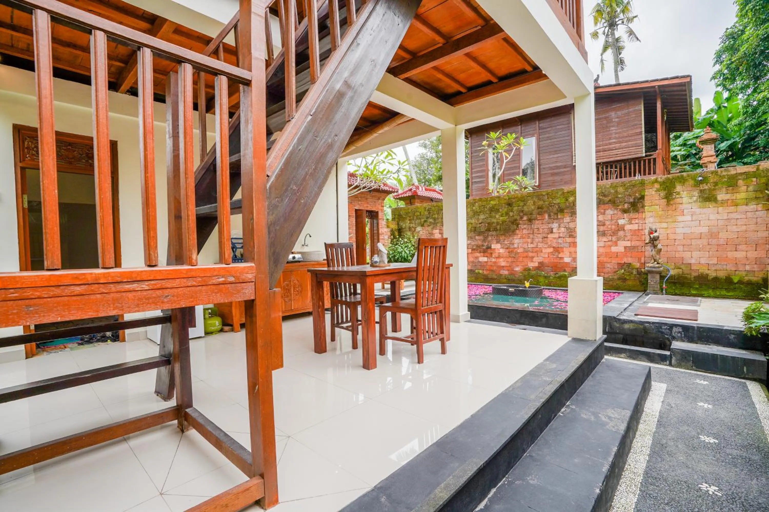 Balcony/Terrace in Ubud Sawah Scenery Villa and Homestay