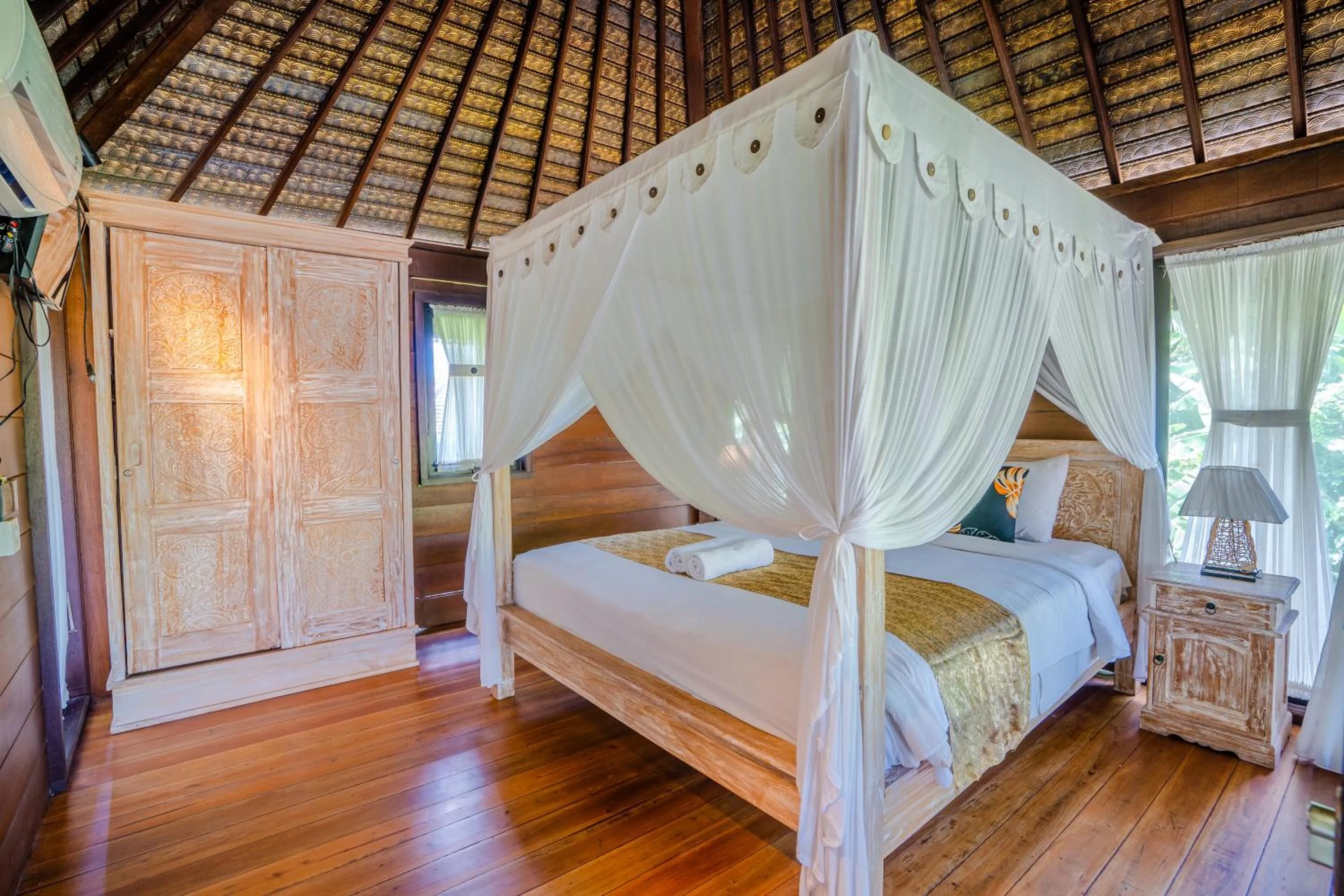 Photo of the whole room, Bed in Ubud Sawah Scenery Villa and Homestay