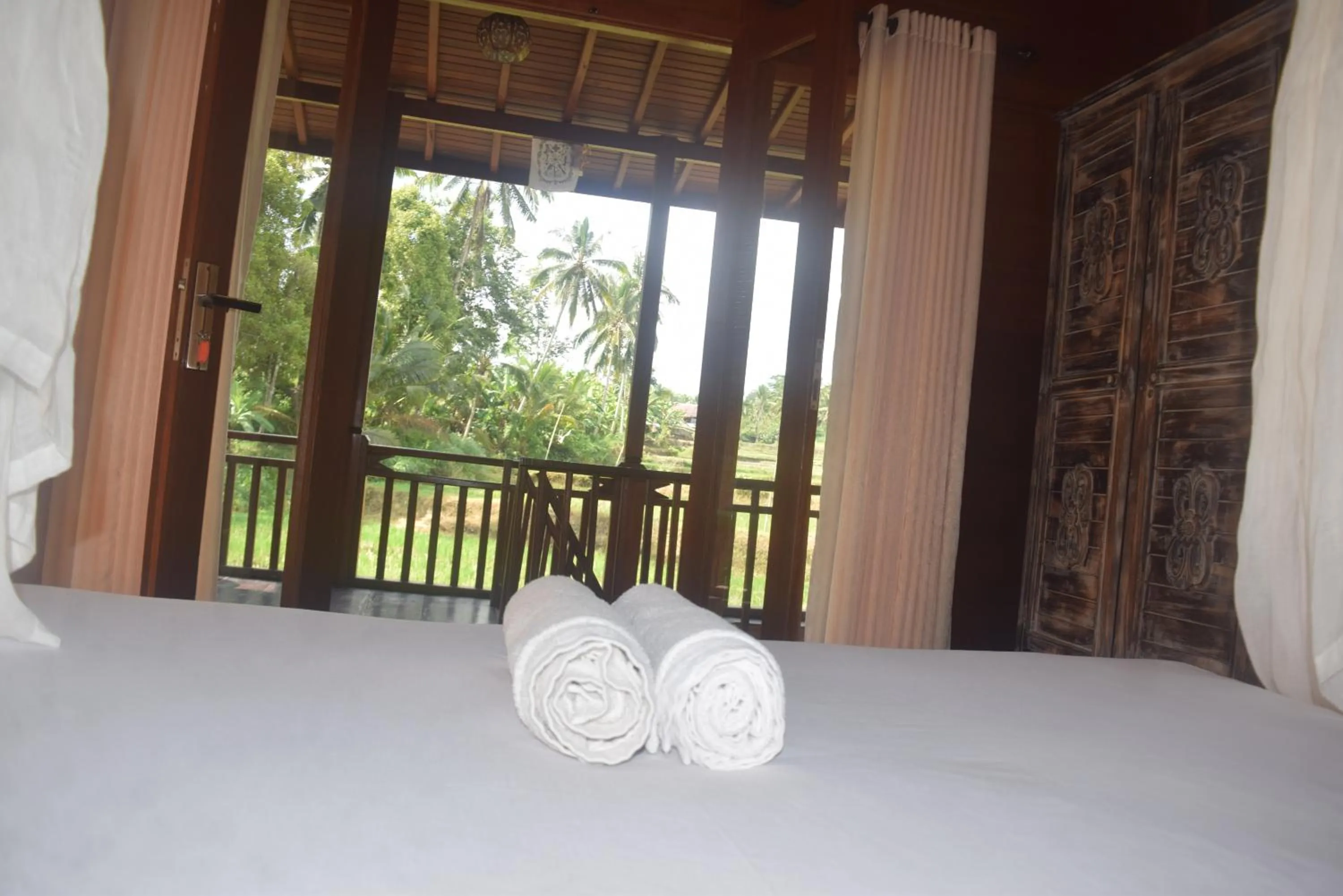 Bedroom, Bed in Ubud Sawah Scenery Villa and Homestay
