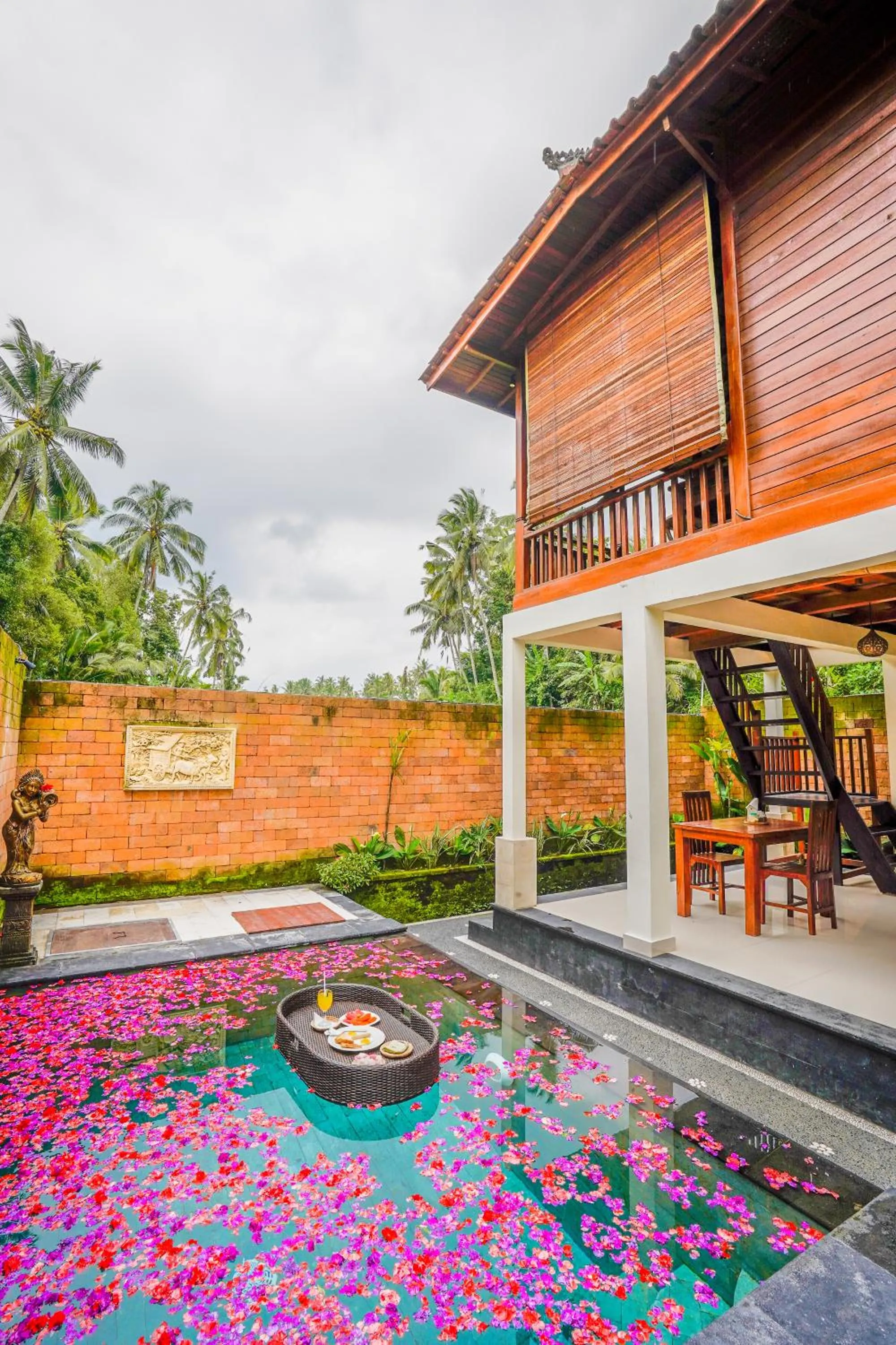 Balcony/Terrace in Ubud Sawah Scenery Villa and Homestay