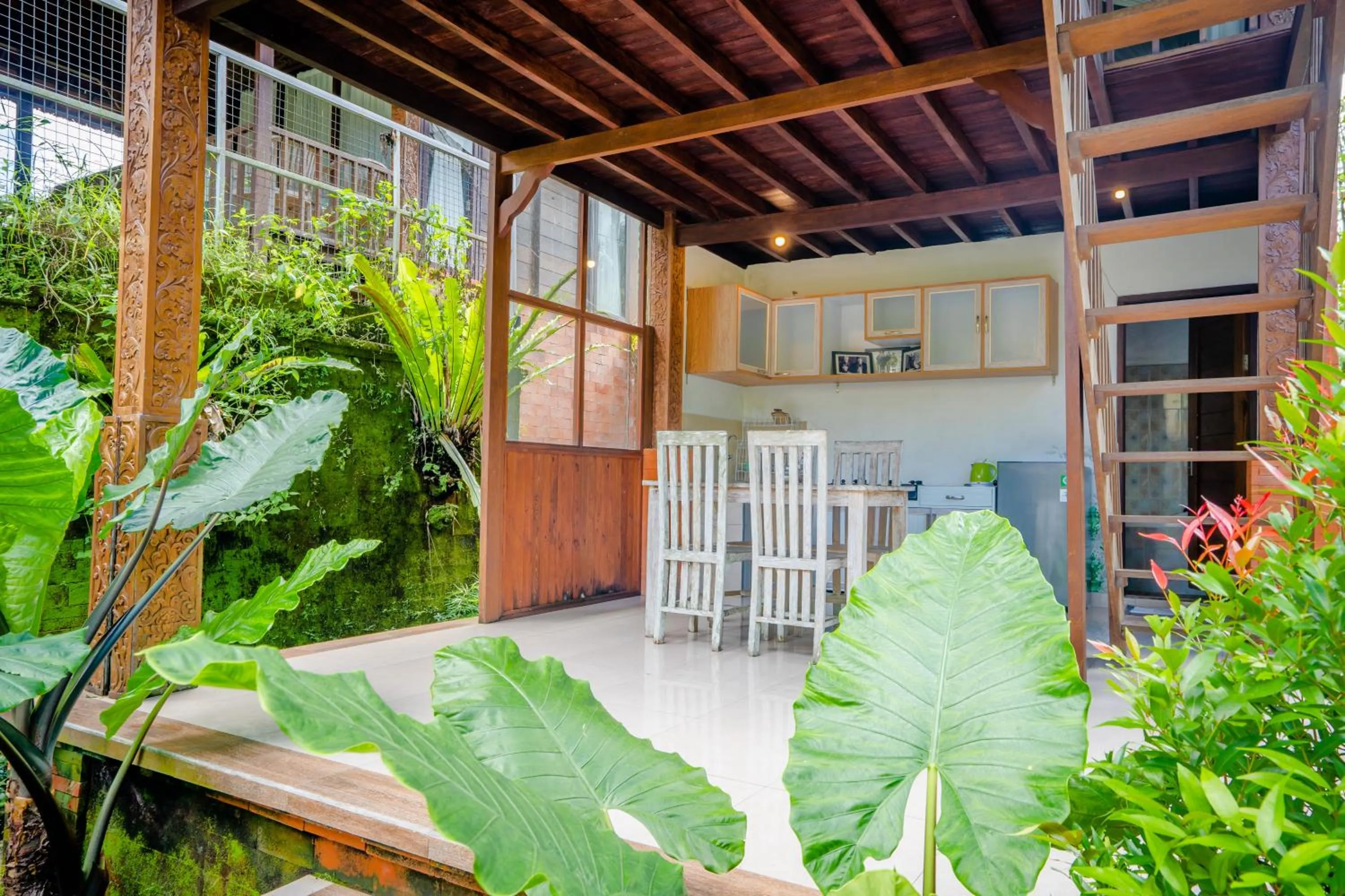 Balcony/Terrace in Ubud Sawah Scenery Villa and Homestay