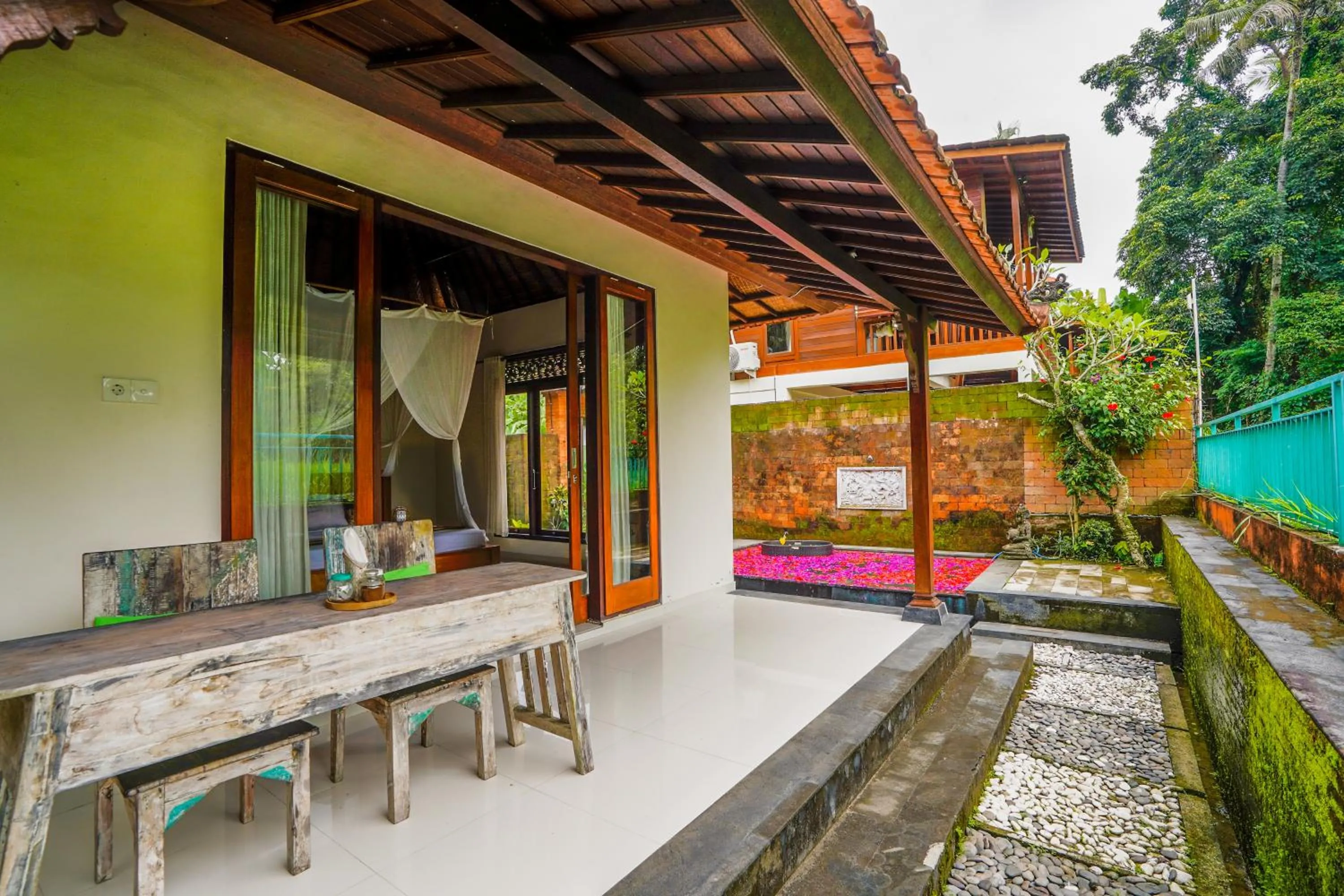 Balcony/Terrace in Ubud Sawah Scenery Villa and Homestay