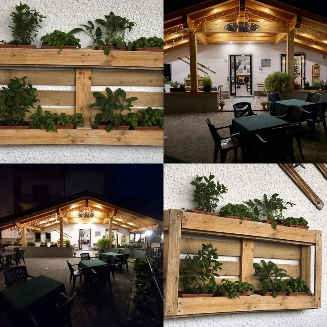 Patio in Albergo Canella