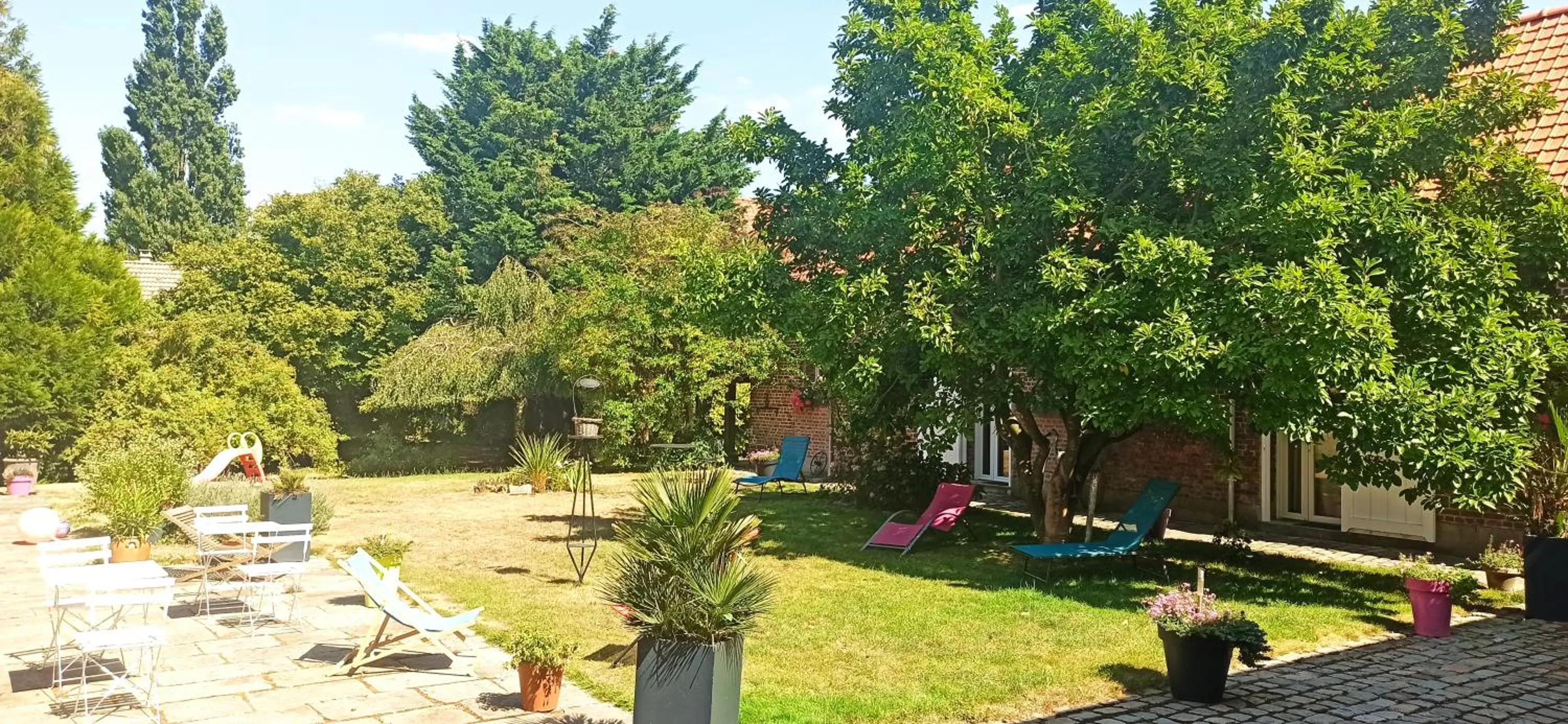 View (from property/room) in L'Heure Bleue gîtes et chambres d'hôtes
