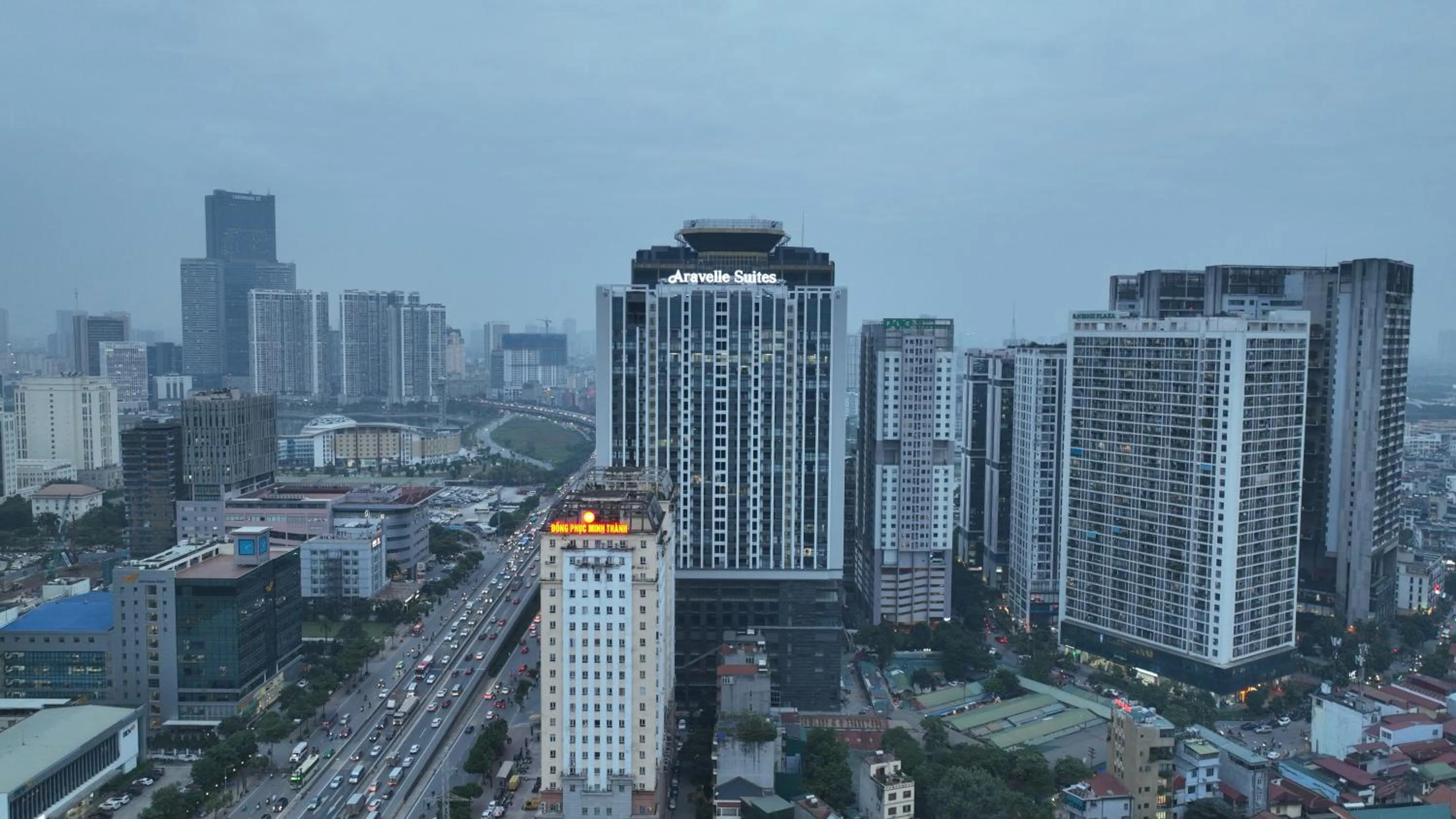 Property building in Aravelle Suites