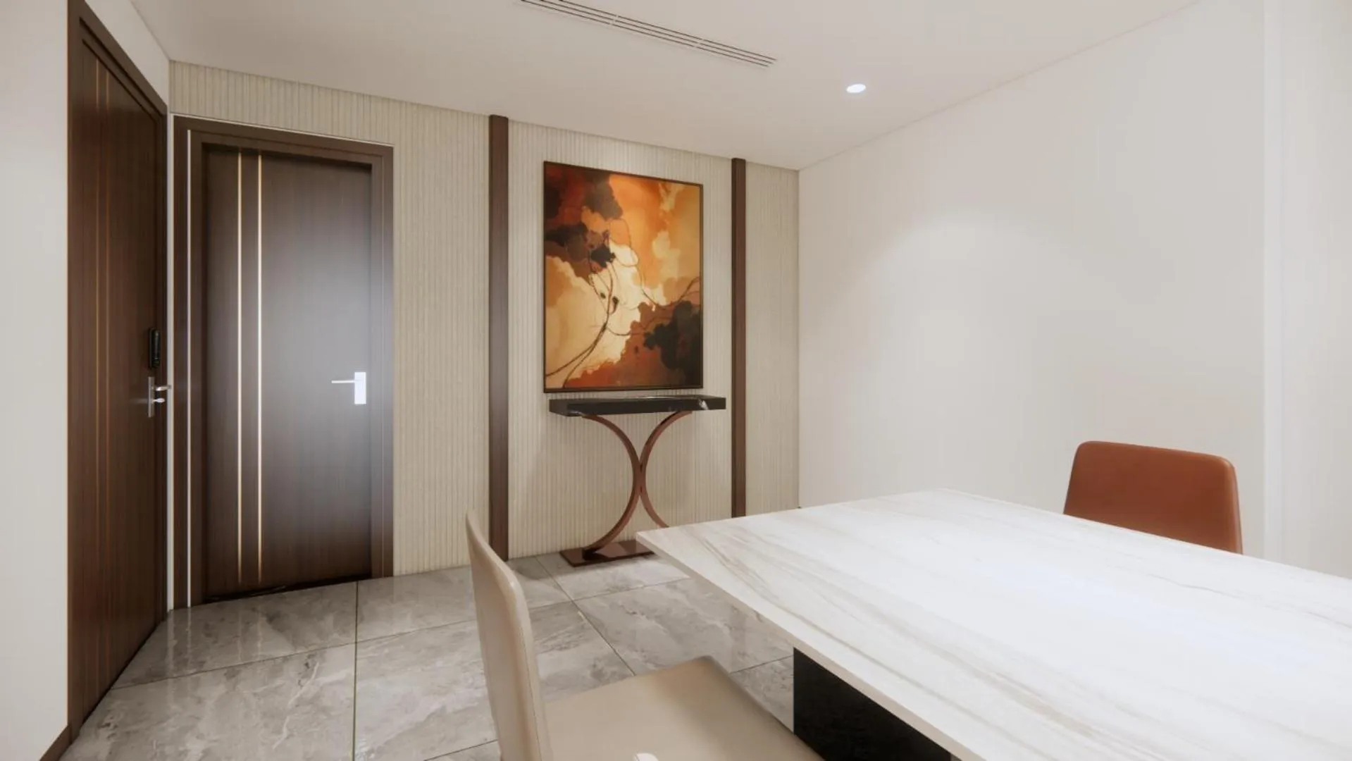 Living room, Bed in Aravelle Suites