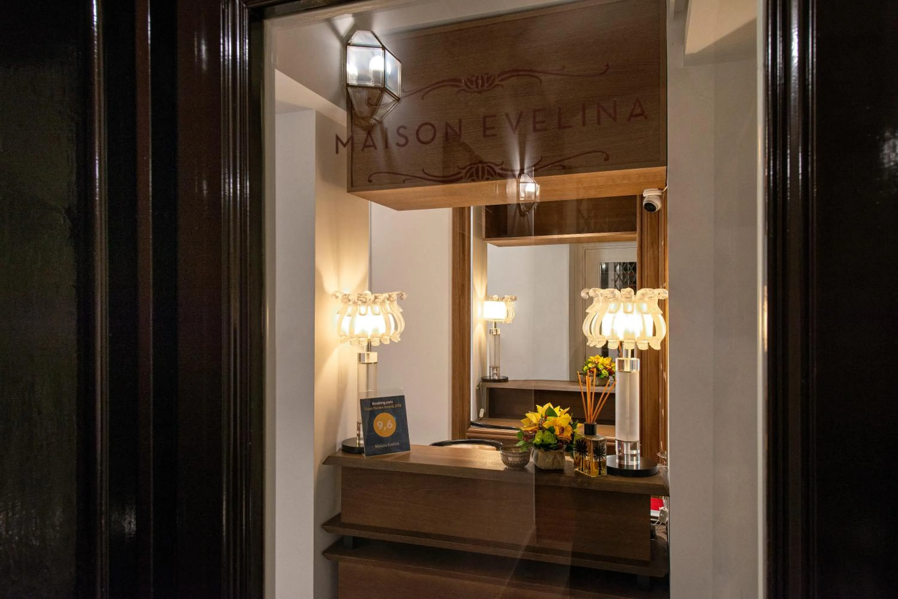 Lobby or reception in Maison Evelina