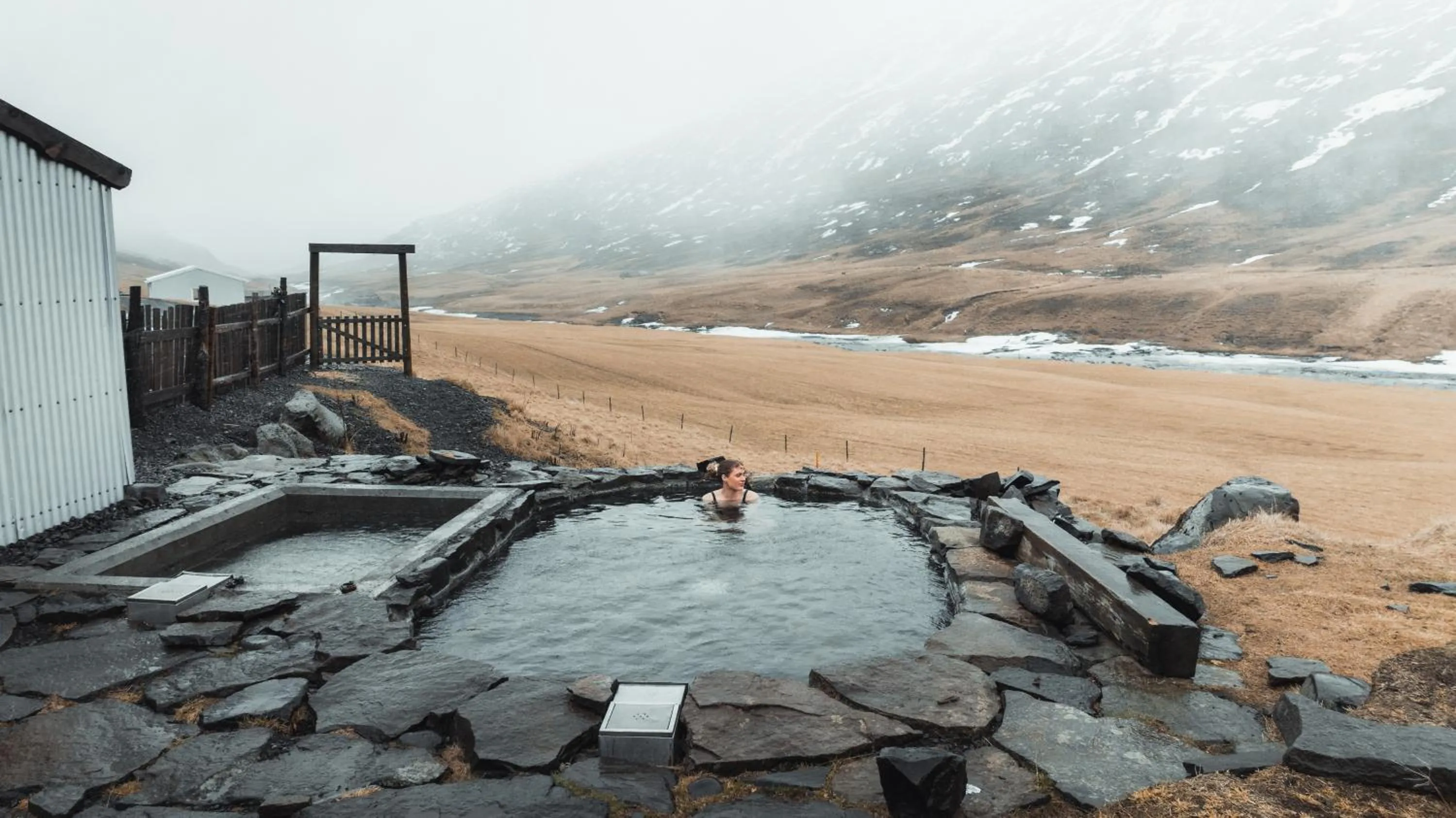Hot Tub in Wilderness Center / Óbyggðasetur Íslands