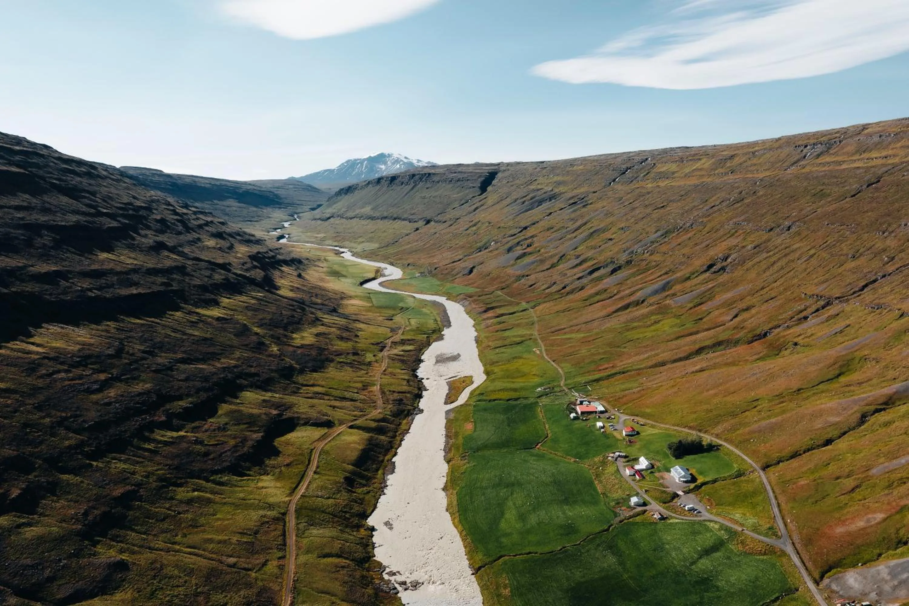 Natural landscape in Wilderness Center / Óbyggðasetur Íslands