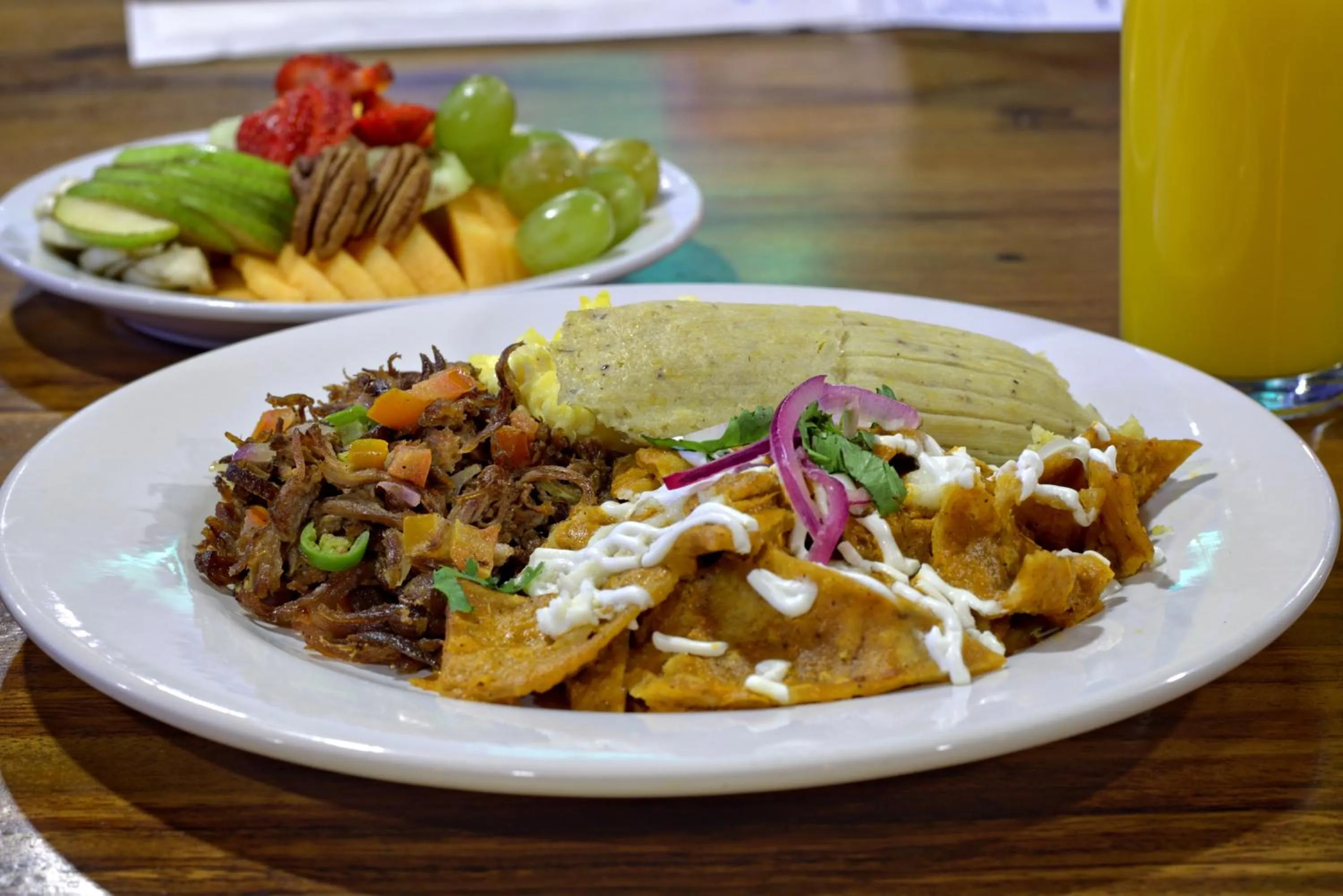 Food in La Pinta Hotel