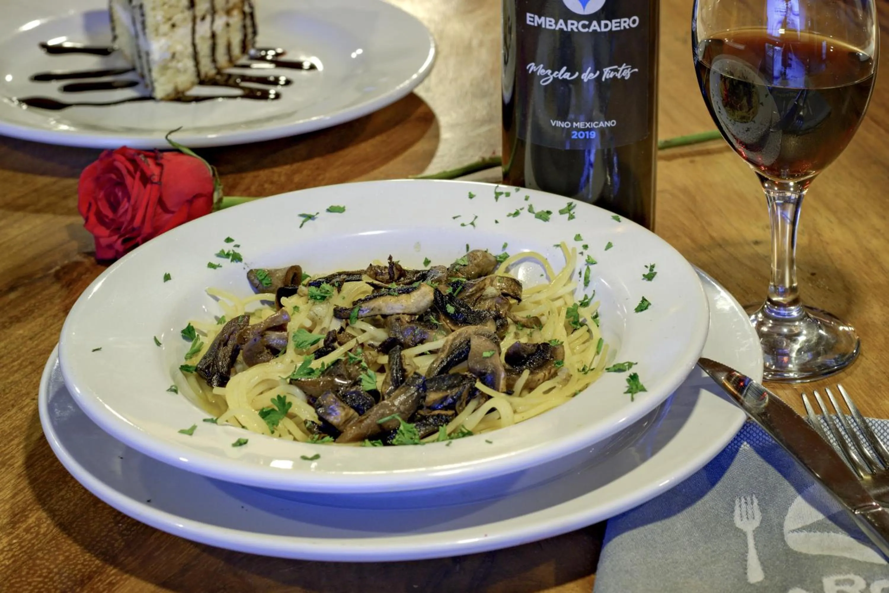 Food in La Pinta Hotel