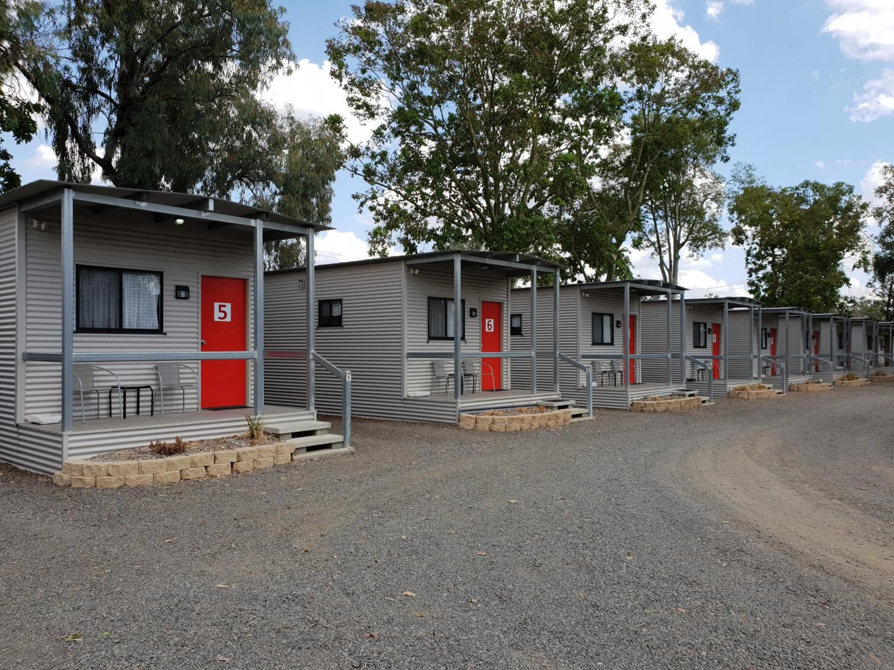 Kitchen or kitchenette in Narrabri Motel and Caravan Park