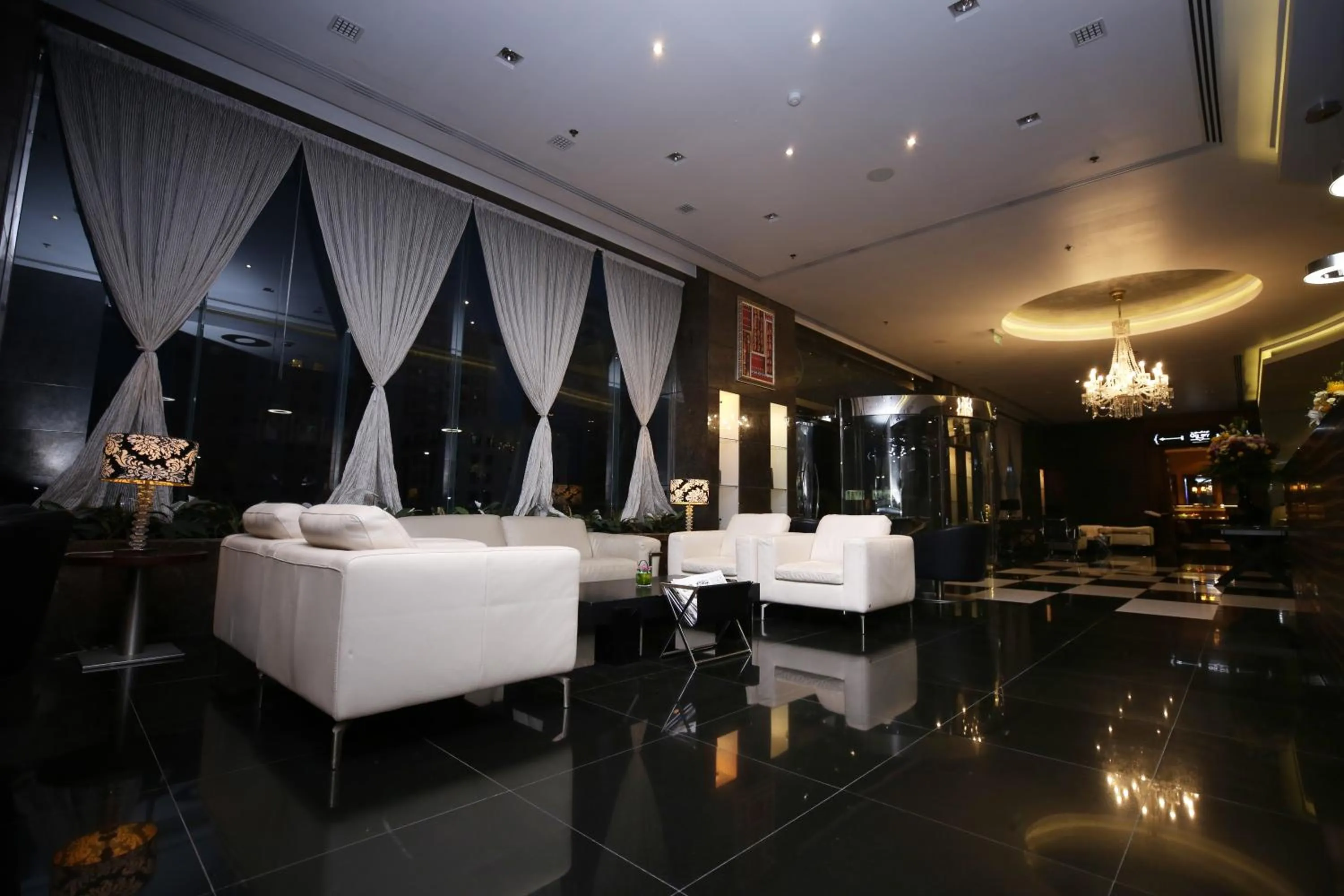 Seating area in Asdal Boutique Hotel Seef