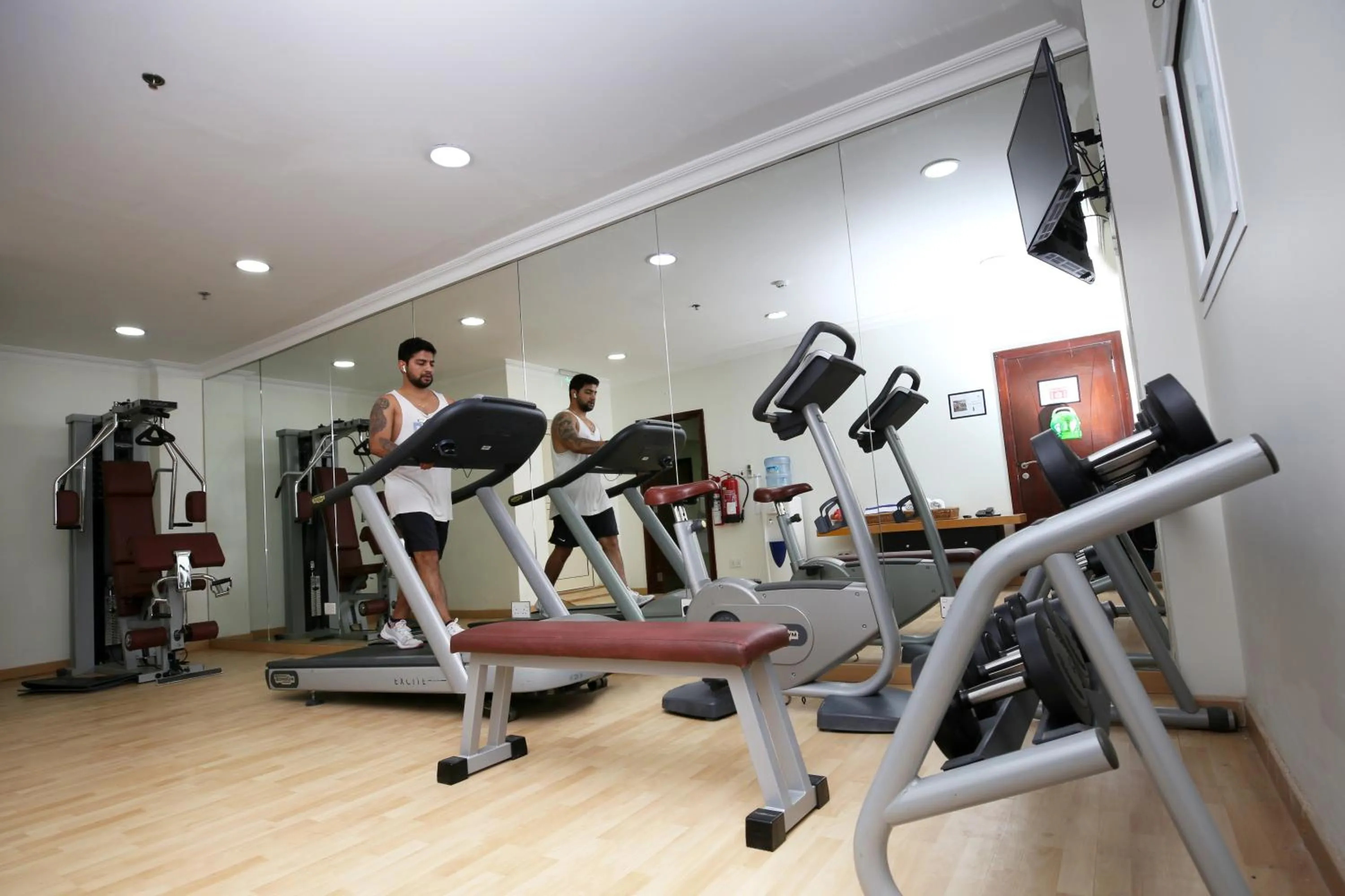 Fitness centre/facilities in Asdal Boutique Hotel Seef