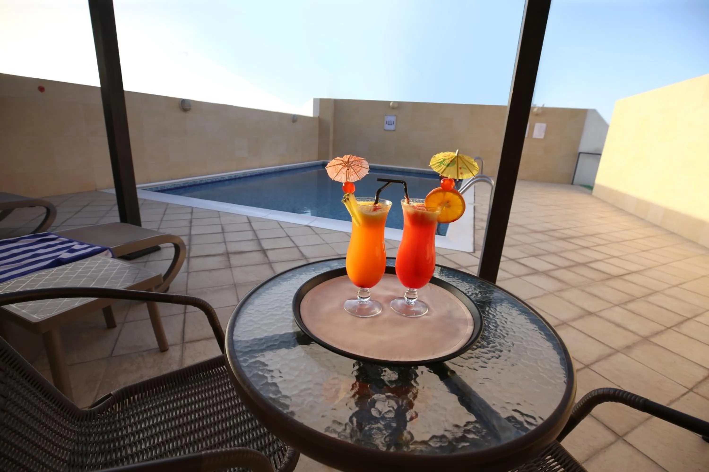 Swimming pool in Asdal Boutique Hotel Seef