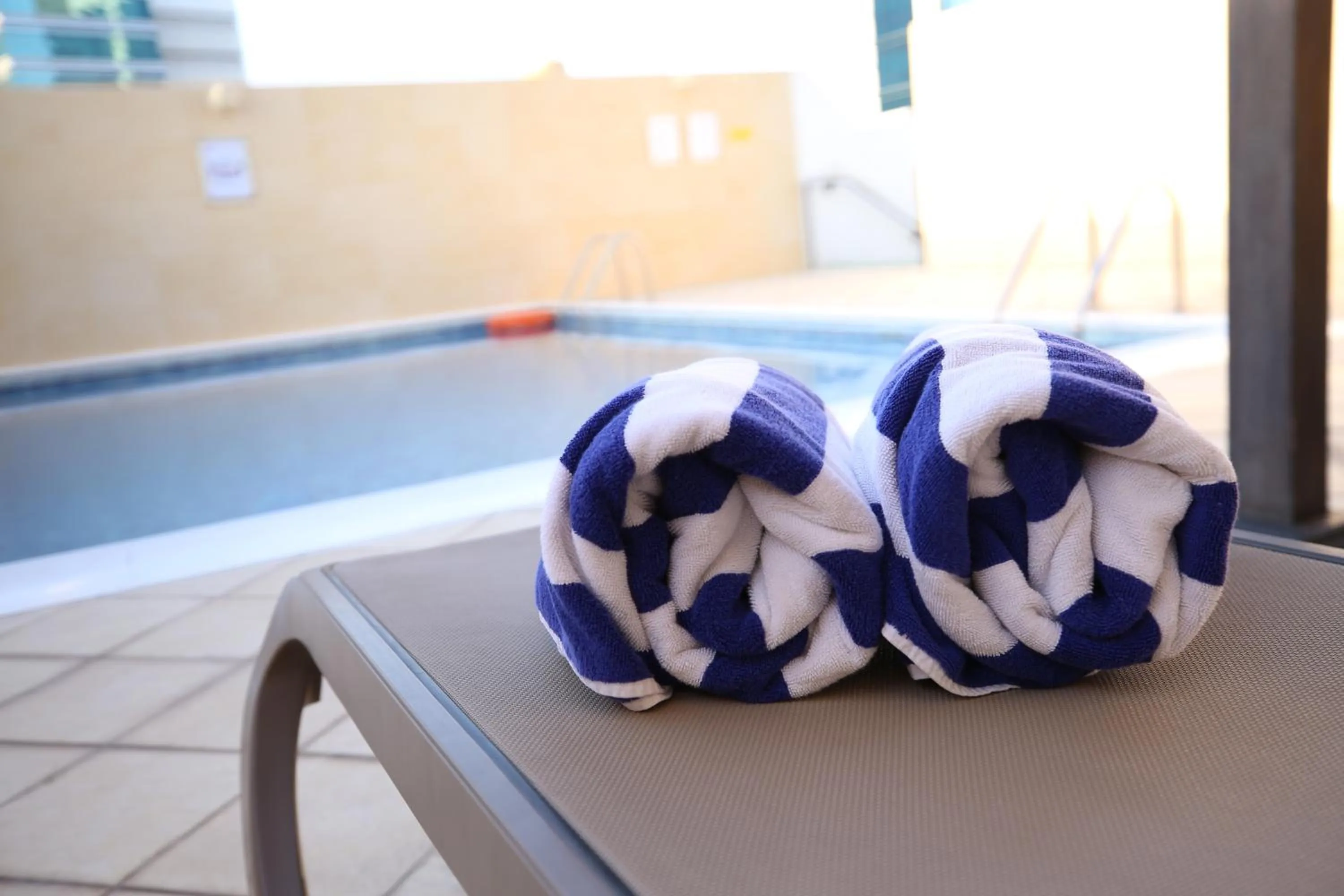 Swimming pool in Asdal Boutique Hotel Seef