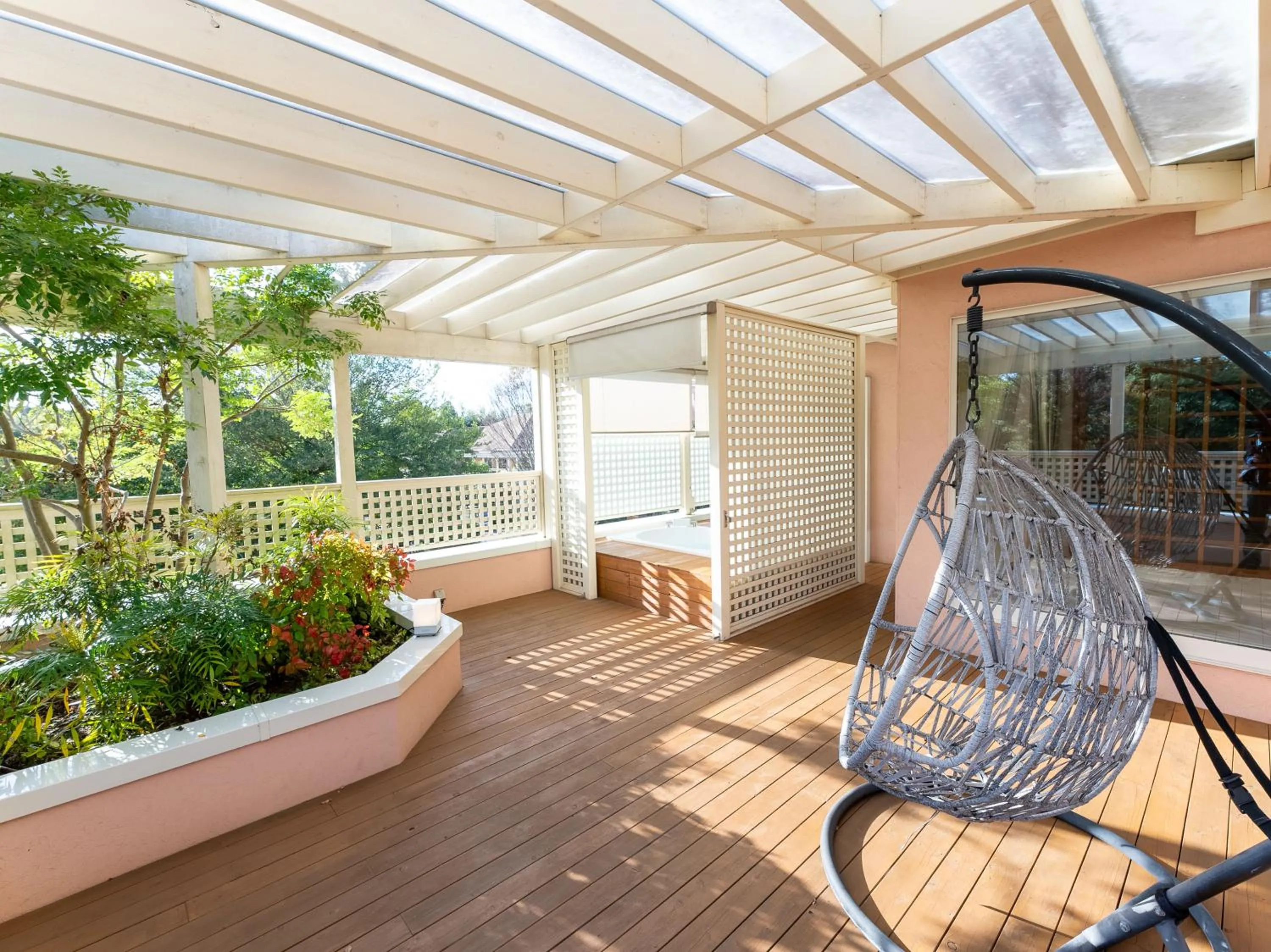 Balcony/Terrace in Koyaru-no-sato Doggys Island