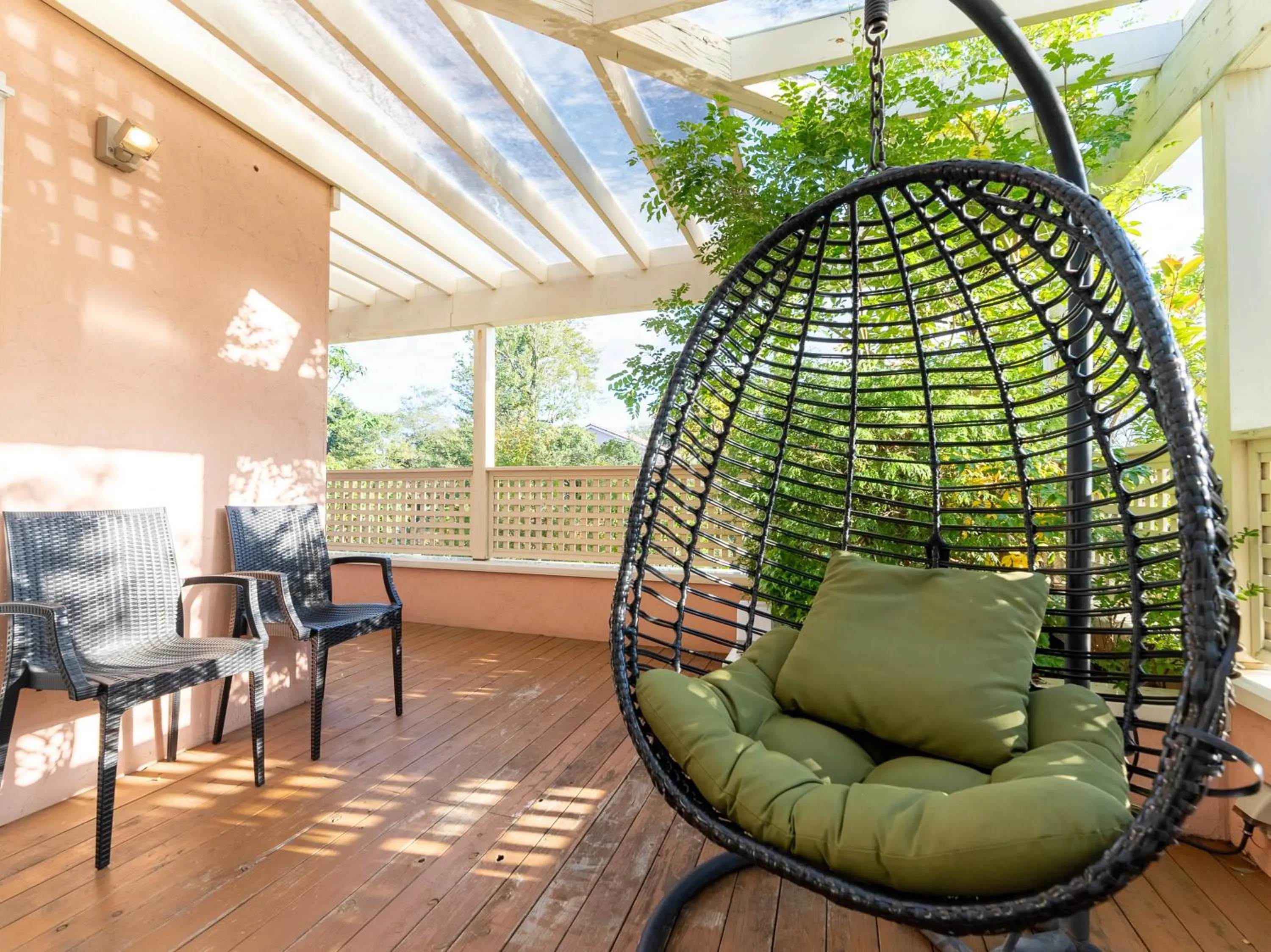 Balcony/Terrace in Koyaru-no-sato Doggys Island