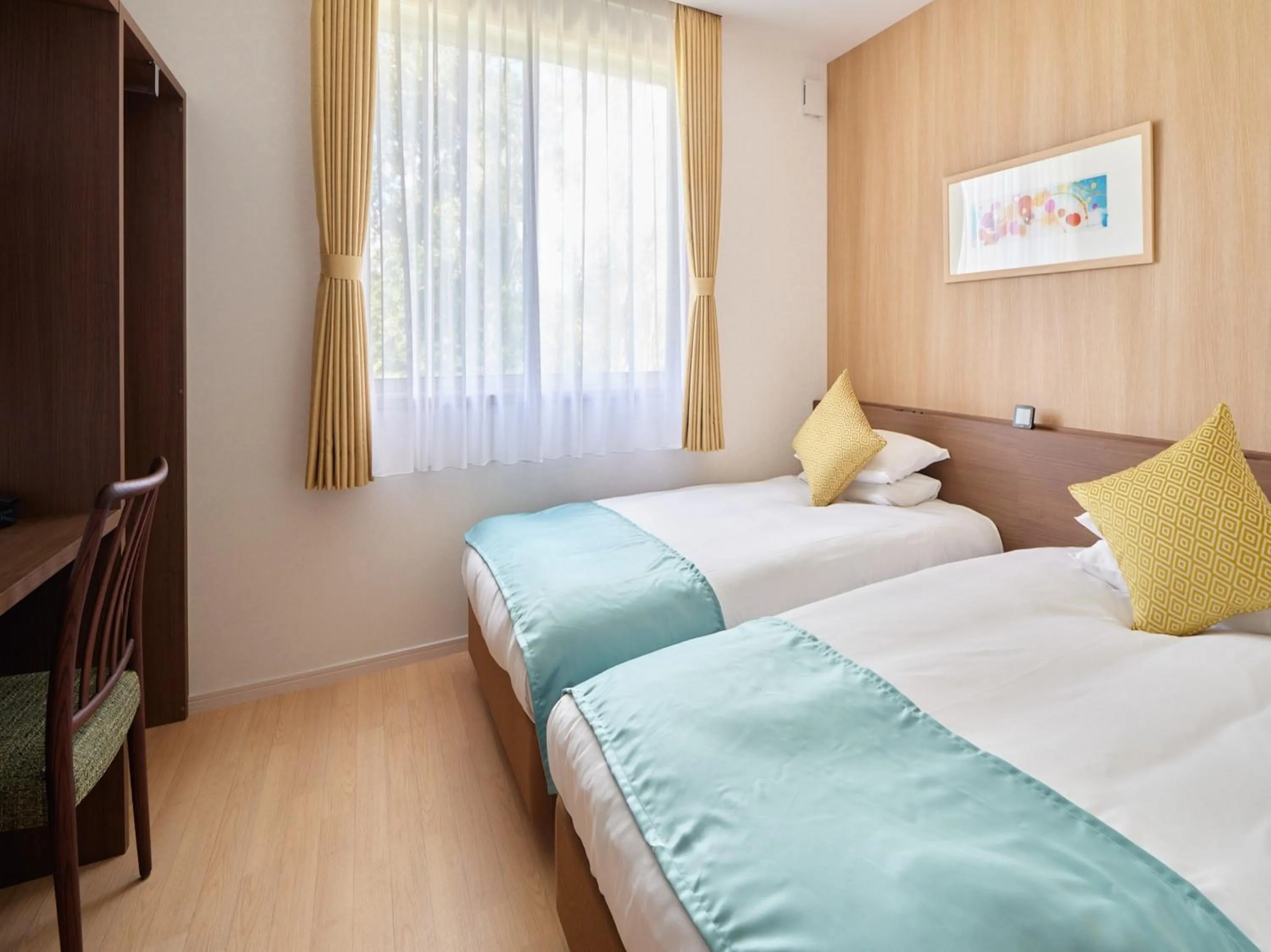 Bed in Koyaru-no-sato Doggys Island