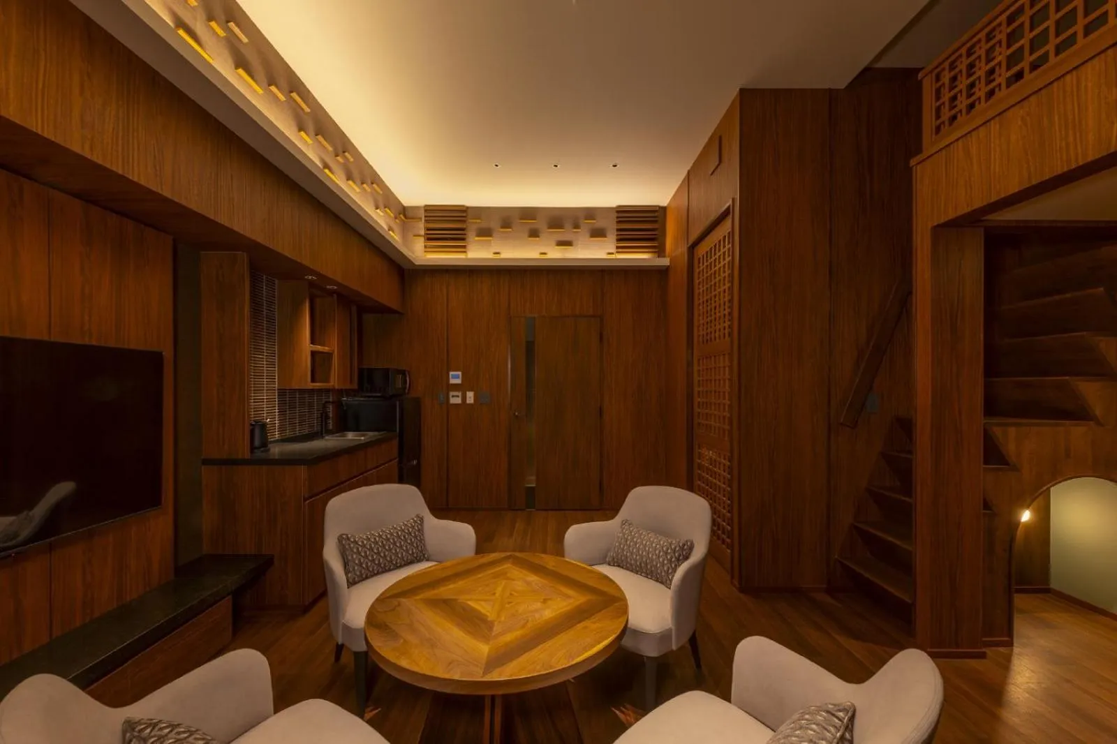 Living room in Koyaru-no-sato Doggys Island