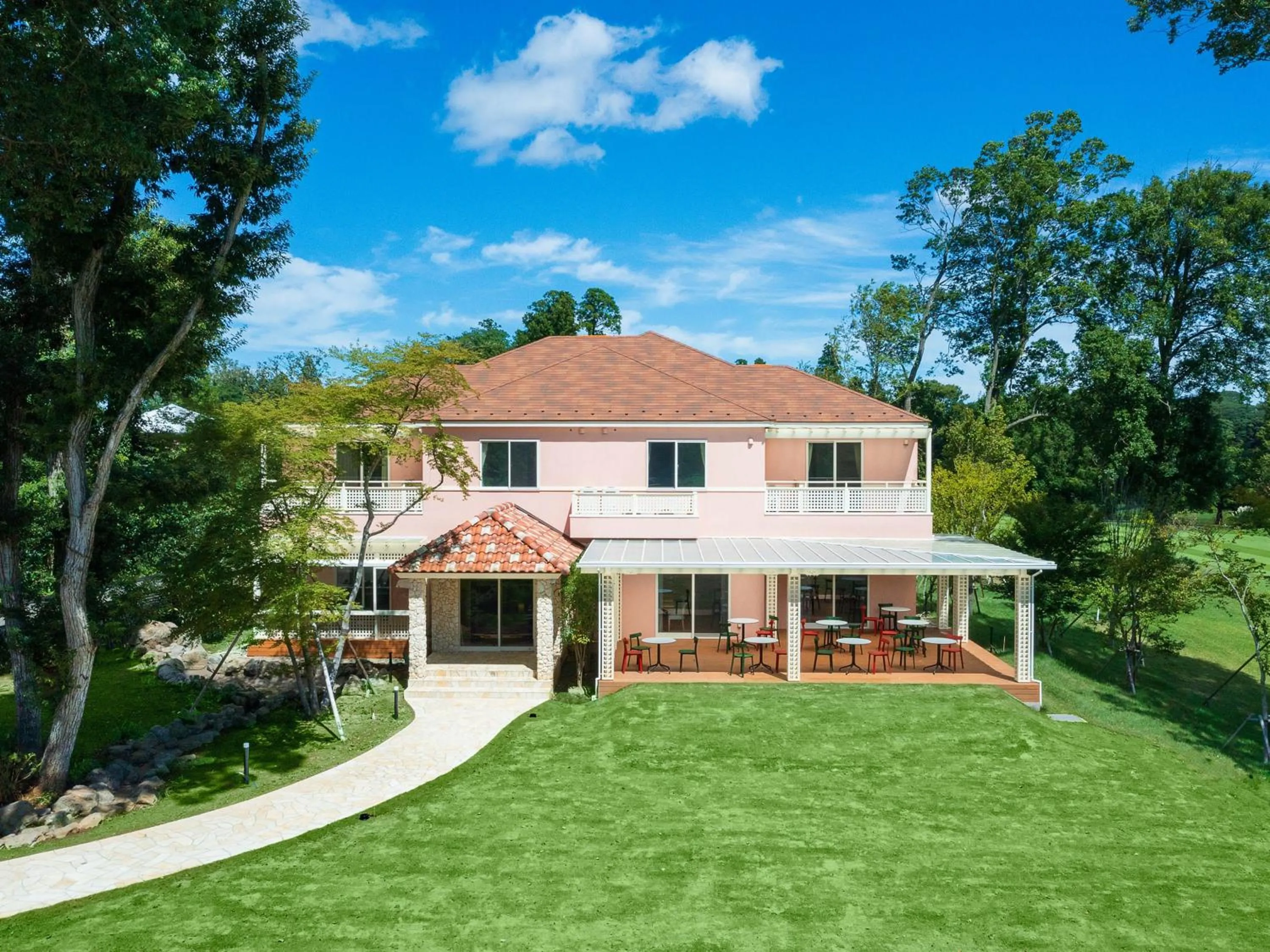 Property building in Koyaru-no-sato Doggys Island