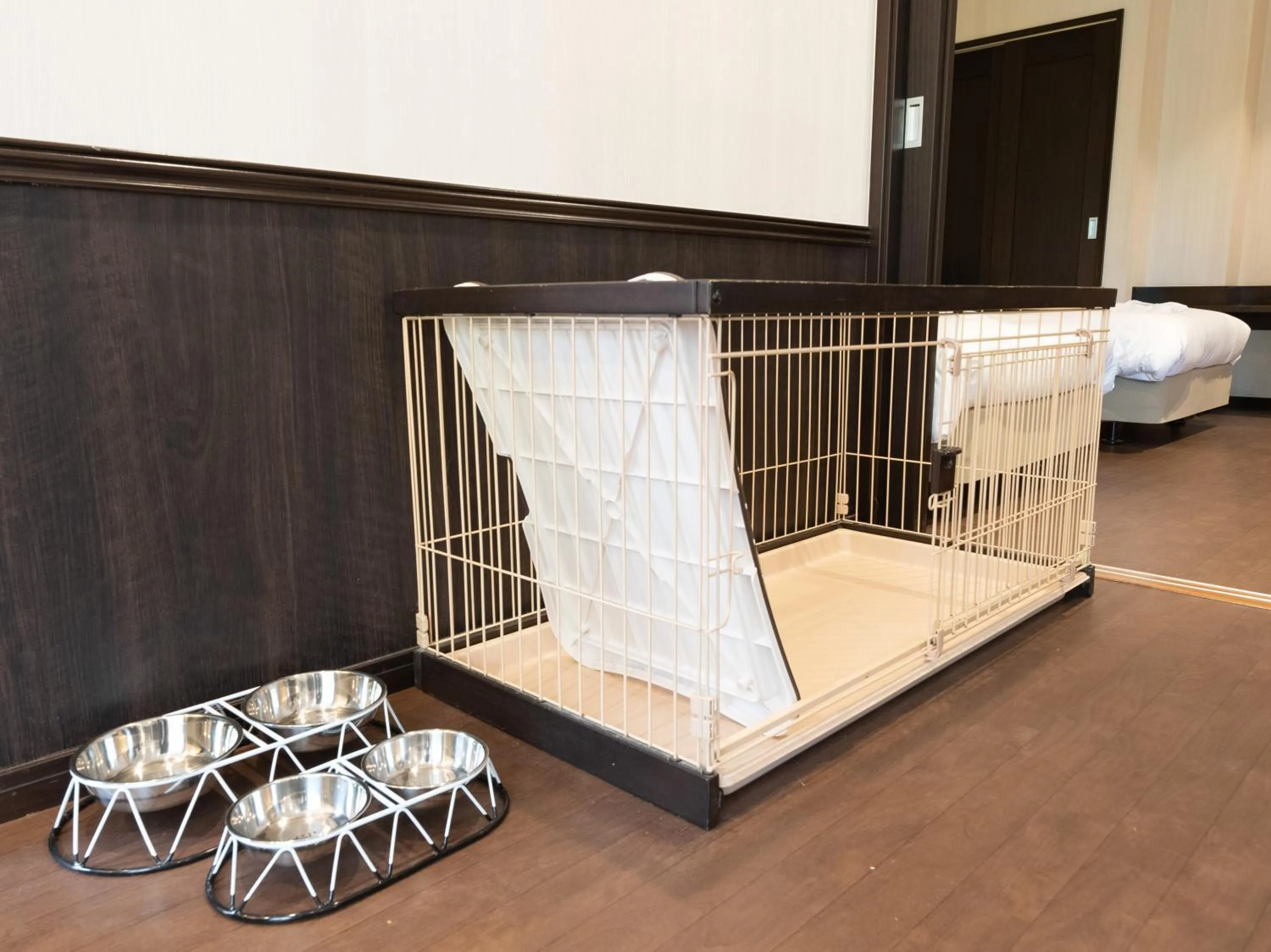 Animals, Bed in Koyaru-no-sato Doggys Island